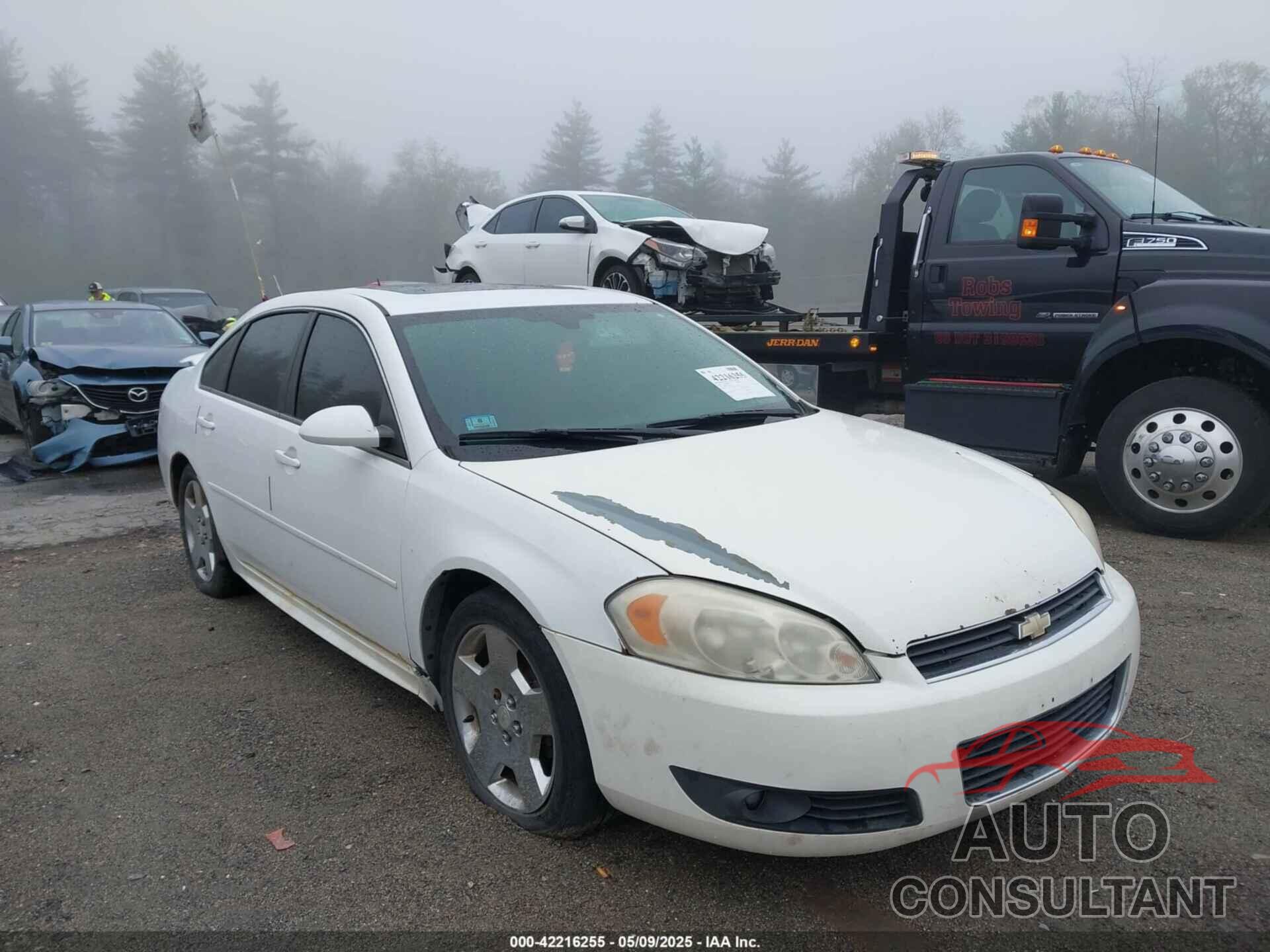 CHEVROLET IMPALA 2010 - 2G1WB5EN8A1260019