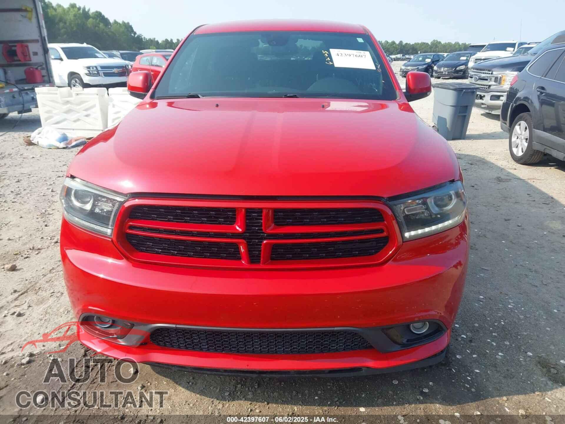 DODGE DURANGO 2016 - 1C4SDJCTXGC484809
