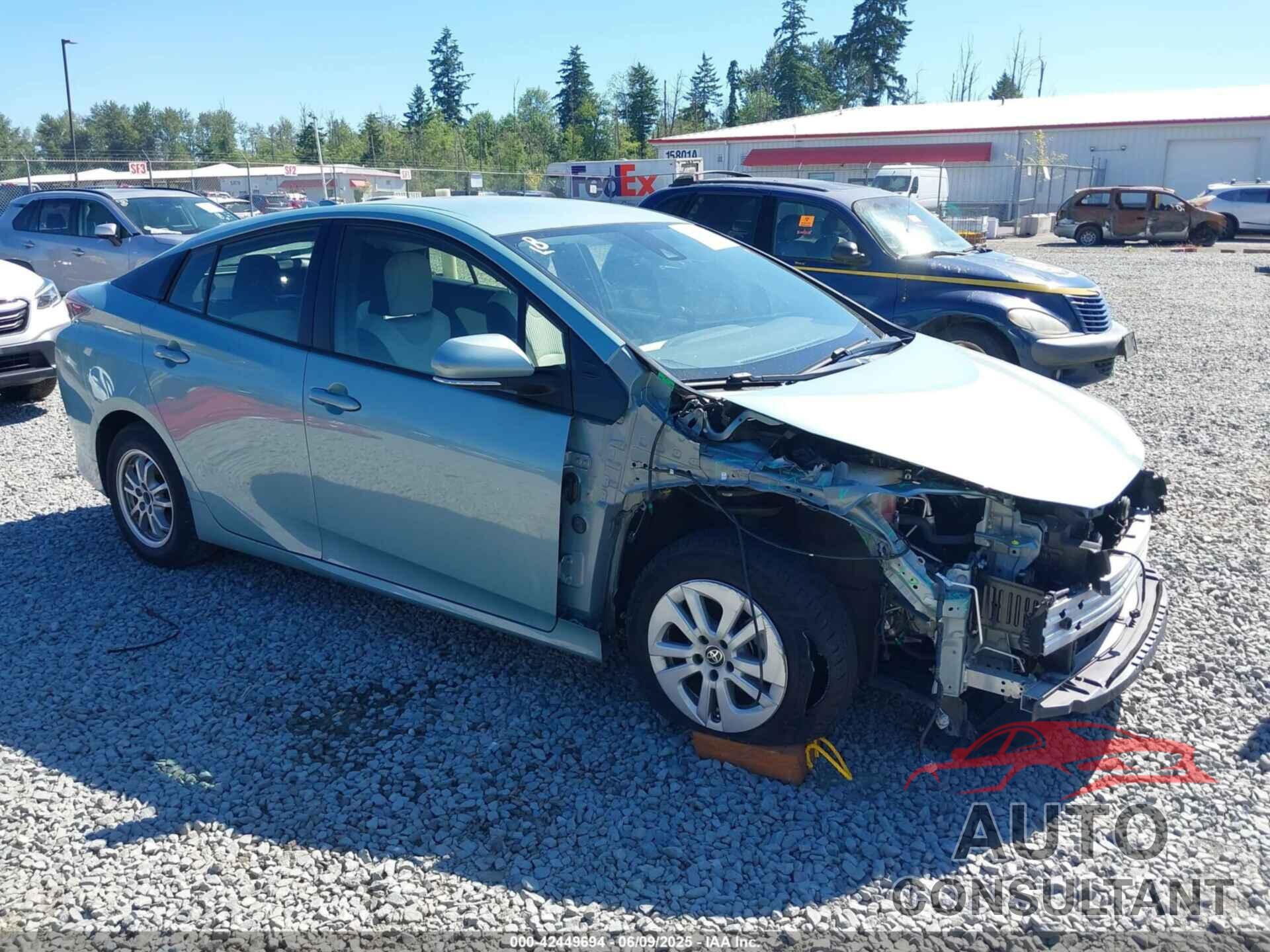 TOYOTA PRIUS 2017 - JTDKBRFU9H3025958