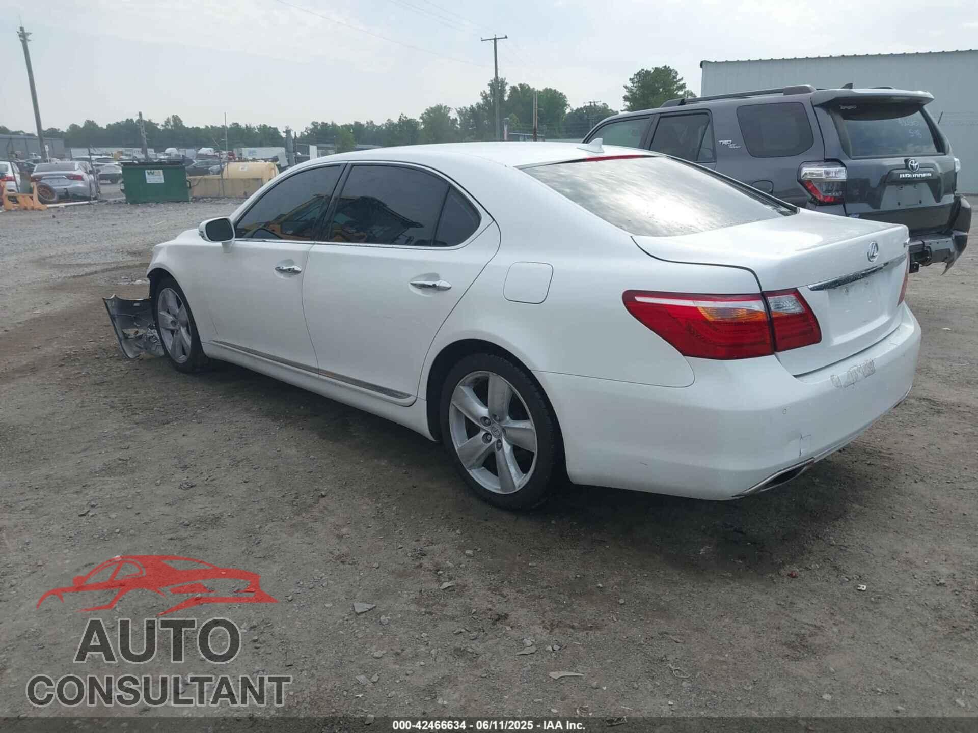 LEXUS LS 2012 - JTHGL5EF3C5045004