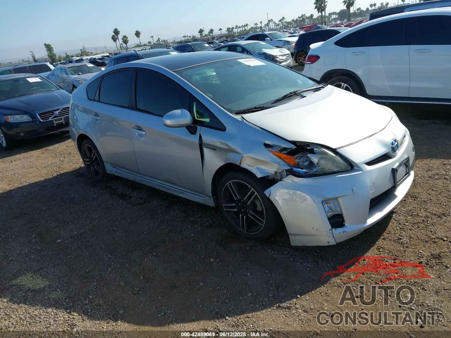 TOYOTA PRIUS 2010 - JTDKN3DU2A1061872
