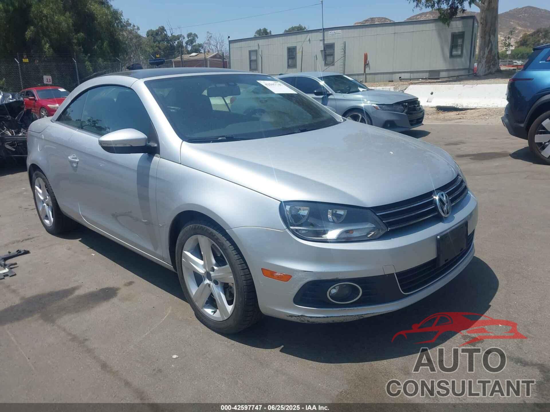 VOLKSWAGEN EOS 2012 - WVWFW7AH7CV003605