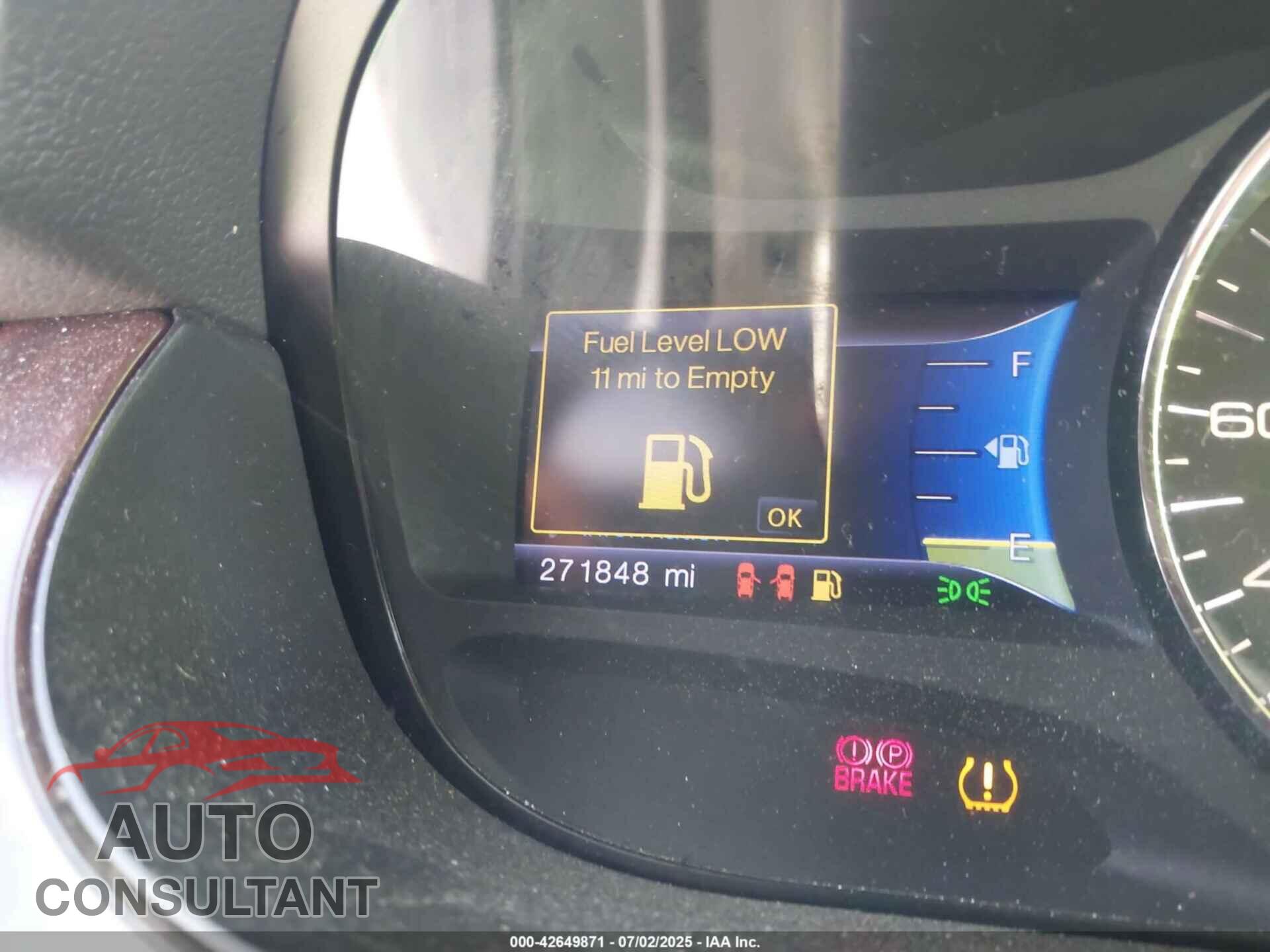 FORD EDGE 2013 - 2FMDK3K93DBB28323