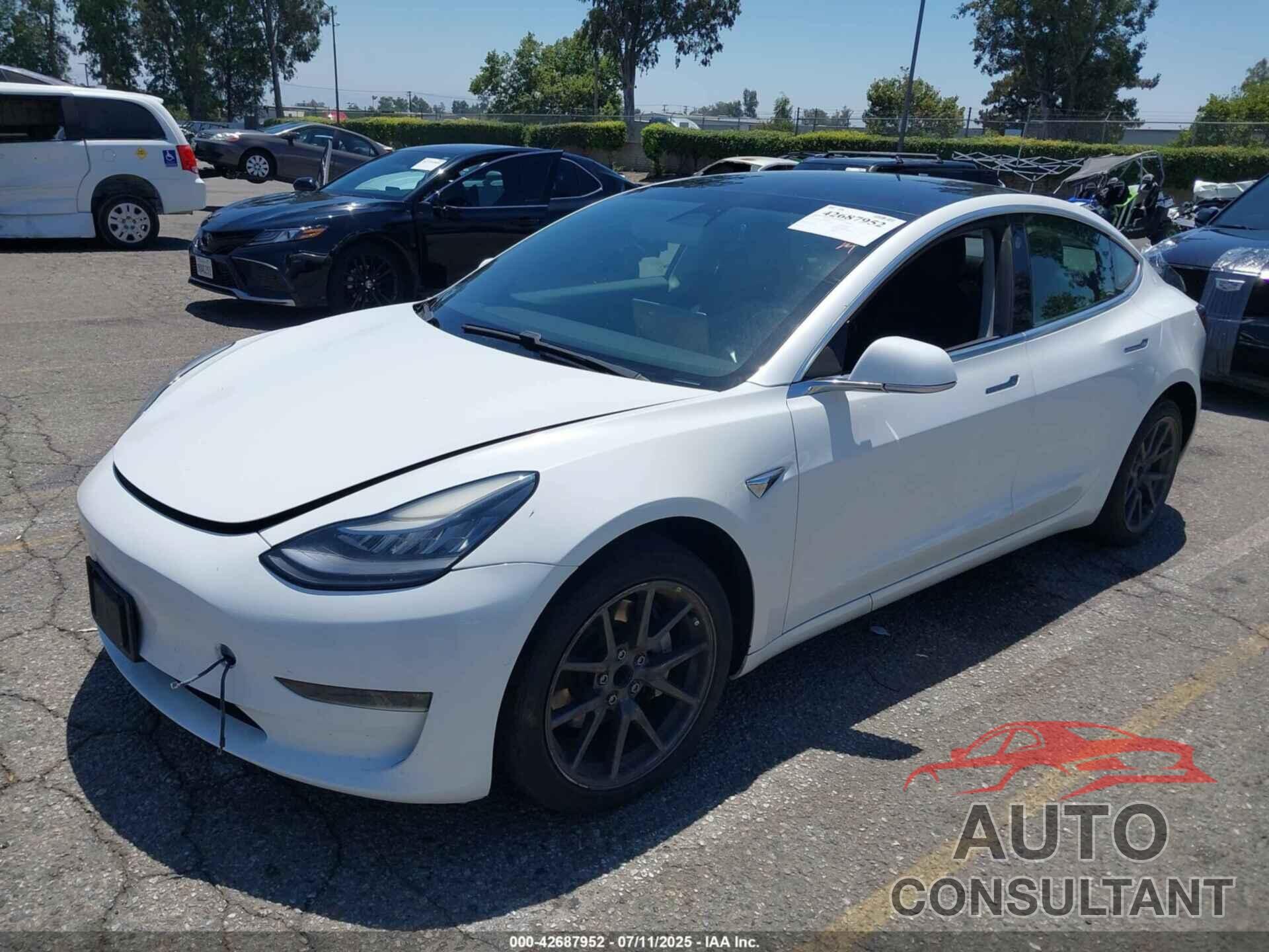 TESLA MODEL 3 2019 - 5YJ3E1EAXKF309758