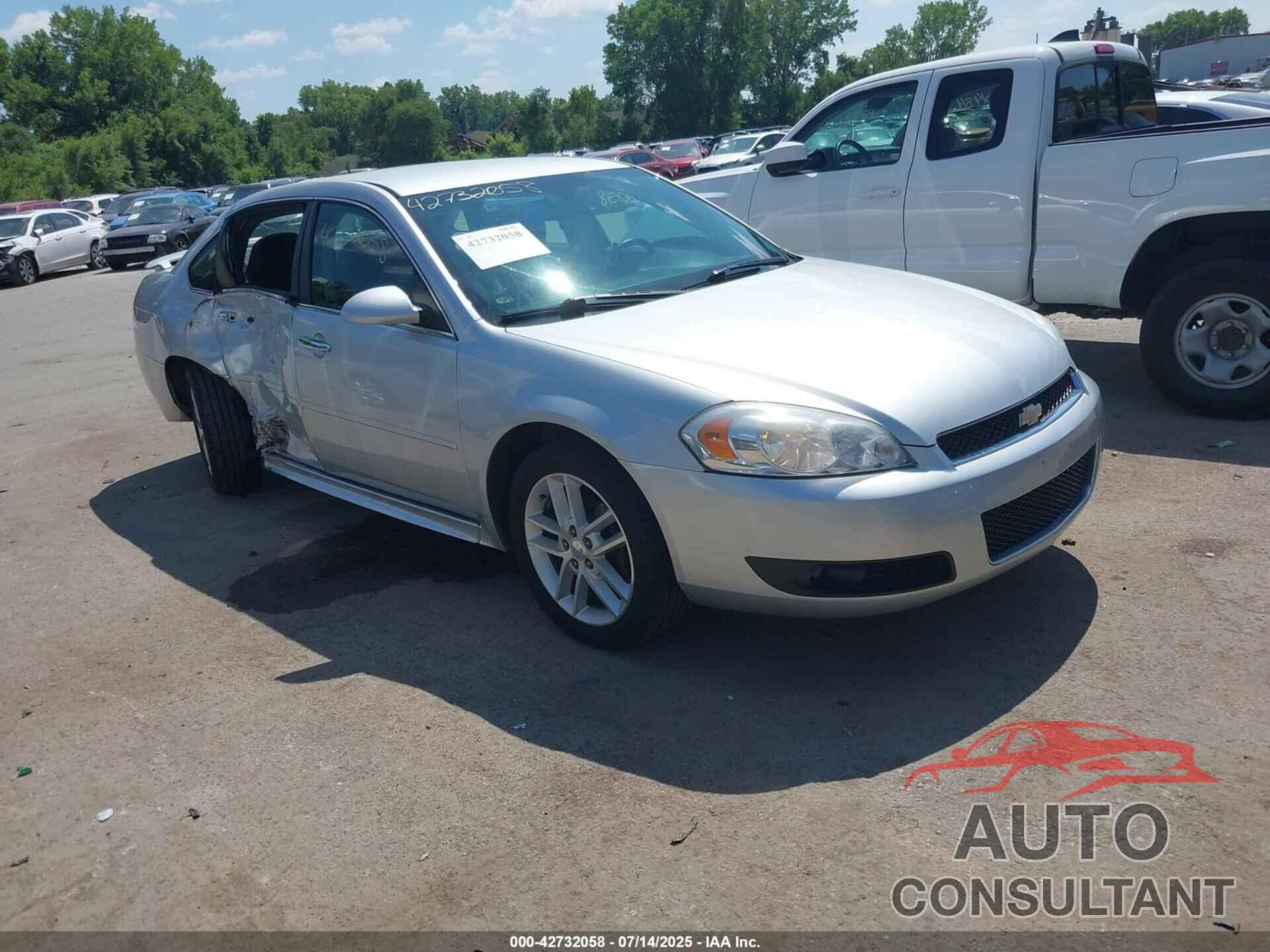 CHEVROLET IMPALA 2013 - 2G1WC5E36D1124634