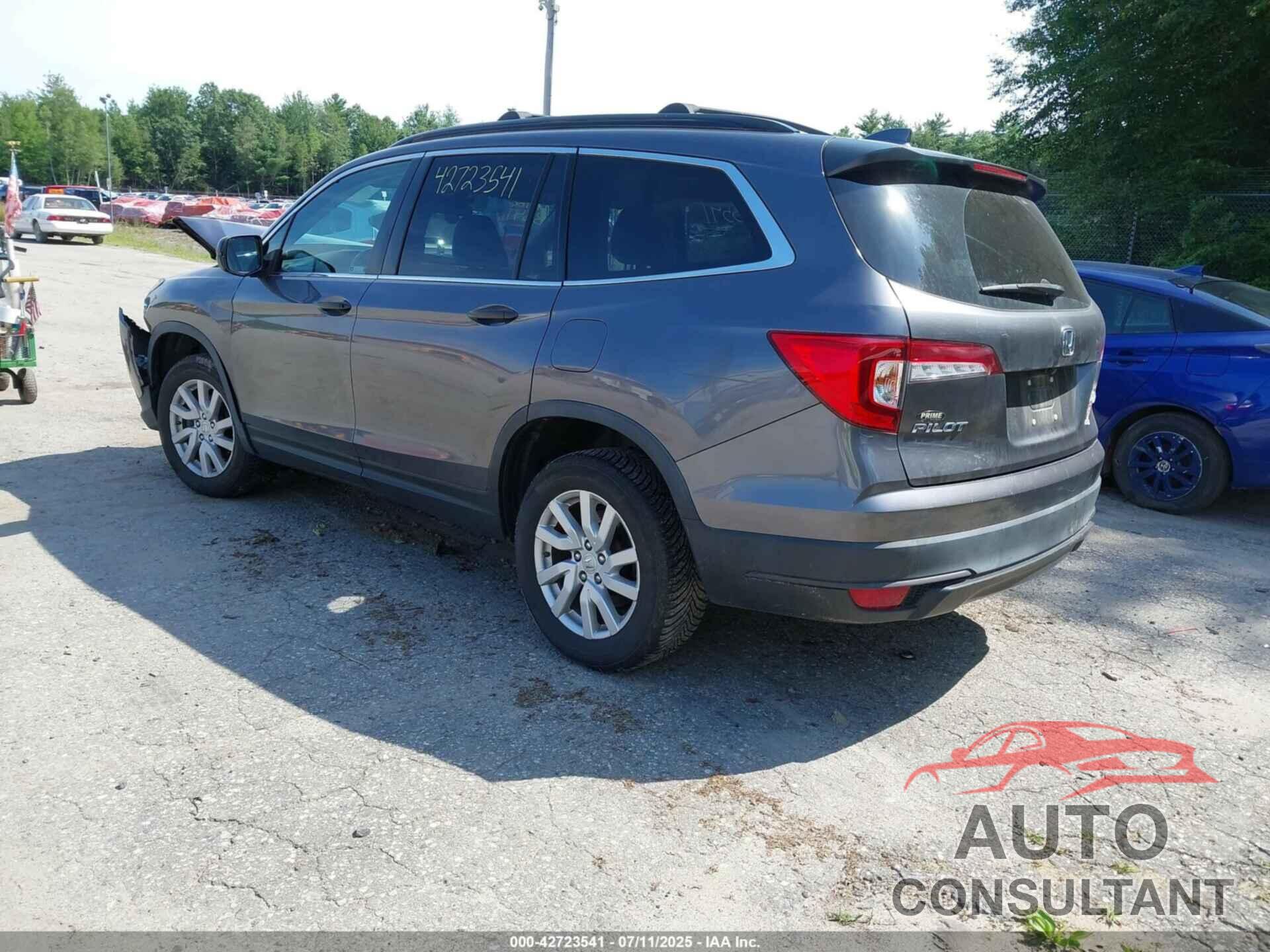HONDA PILOT 2019 - 5FNYF6H15KB056957