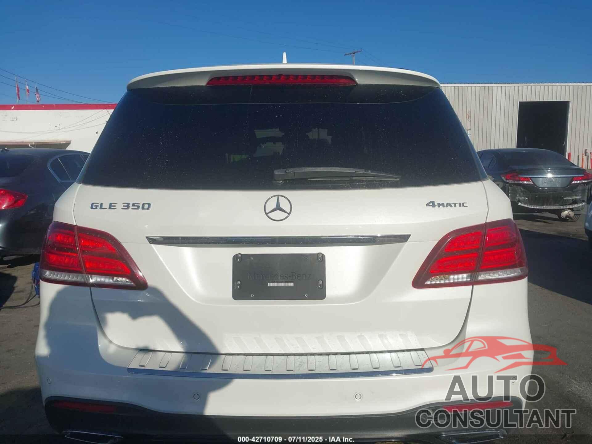 MERCEDES-BENZ GLE 350 2017 - 4JGDA5HB4HA957086