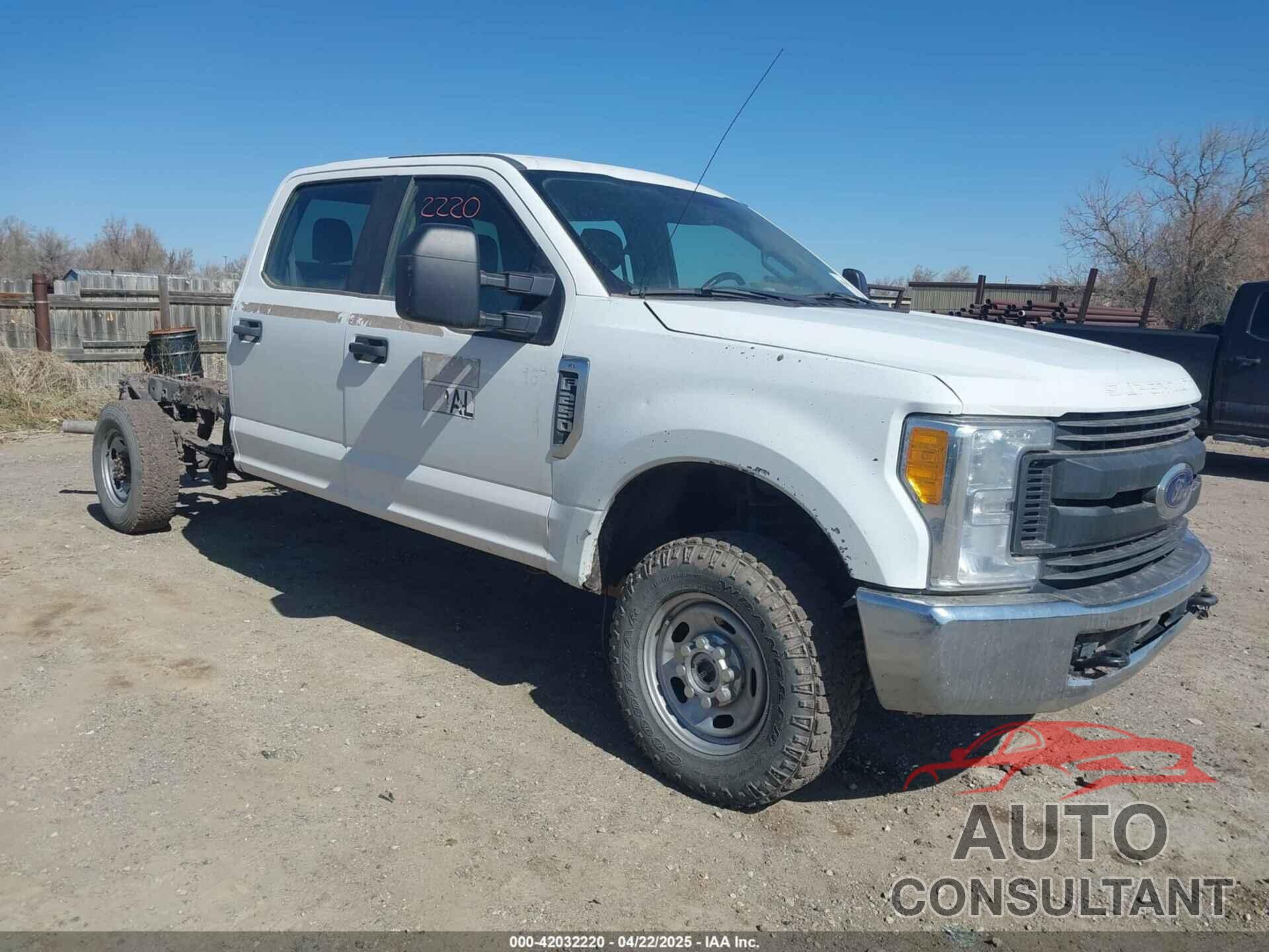 FORD F-250 2017 - 1FD7W2B69HEC90498