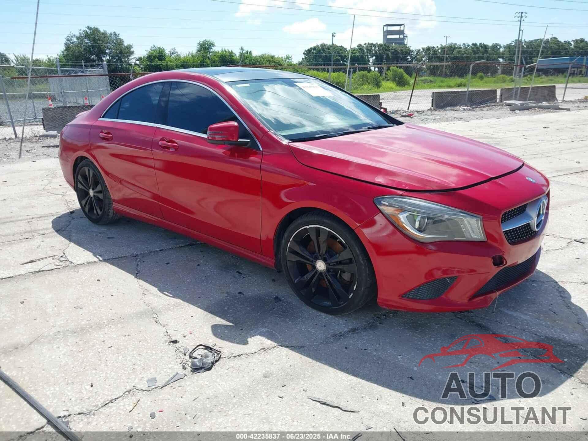 MERCEDES-BENZ CLA 250 2014 - WDDSJ4EBXEN043297