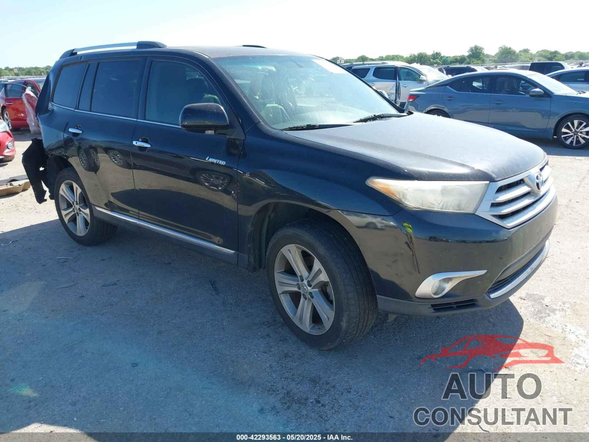 TOYOTA HIGHLANDER 2011 - 5TDYK3EH3BS032308