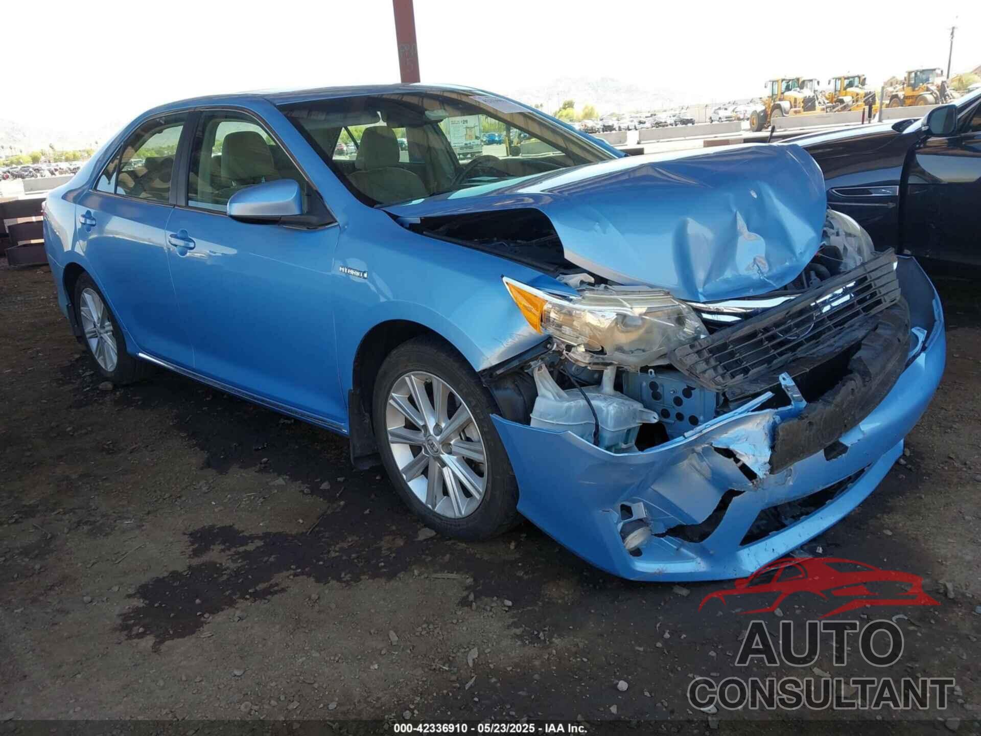 TOYOTA CAMRY HYBRID 2012 - 4T1BD1FK8CU003863