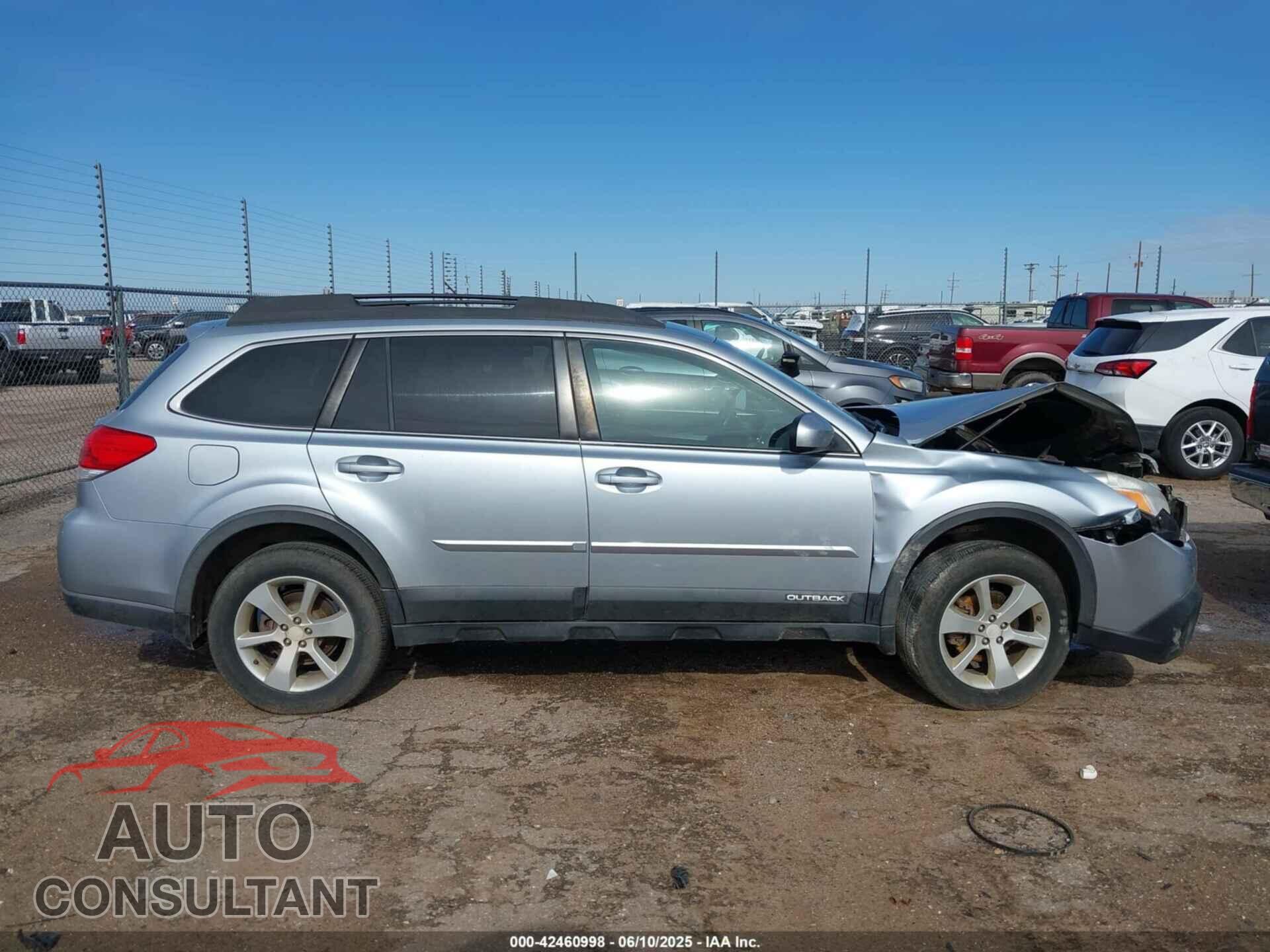 SUBARU OUTBACK 2014 - 4S4BRCDC4E3290622
