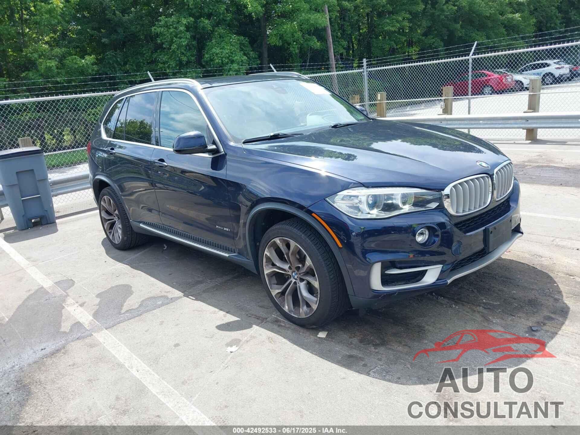 BMW X5 2017 - 5UXKR0C3XH0X77686