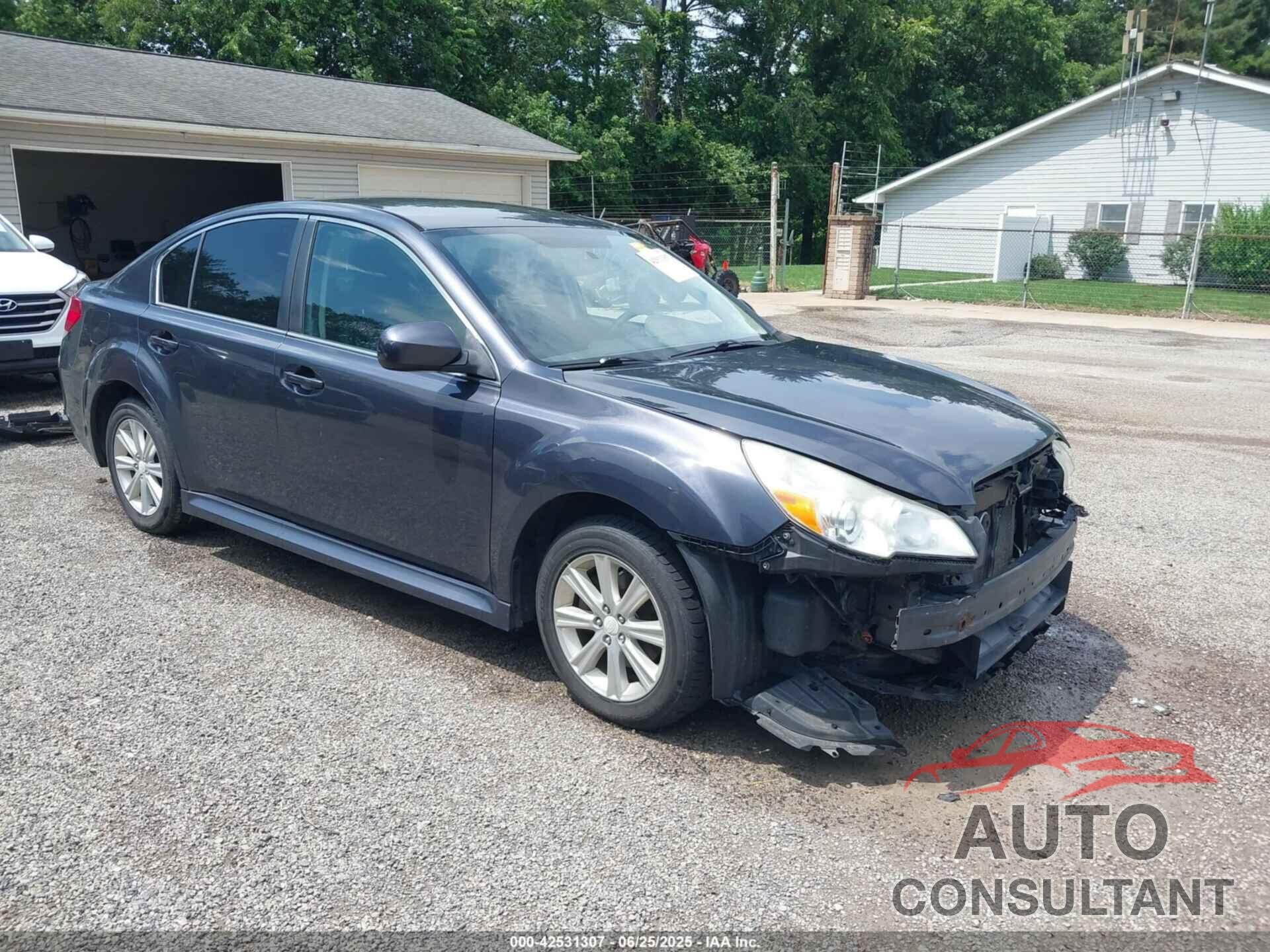 SUBARU LEGACY 2012 - 4S3BMCC60C3007533