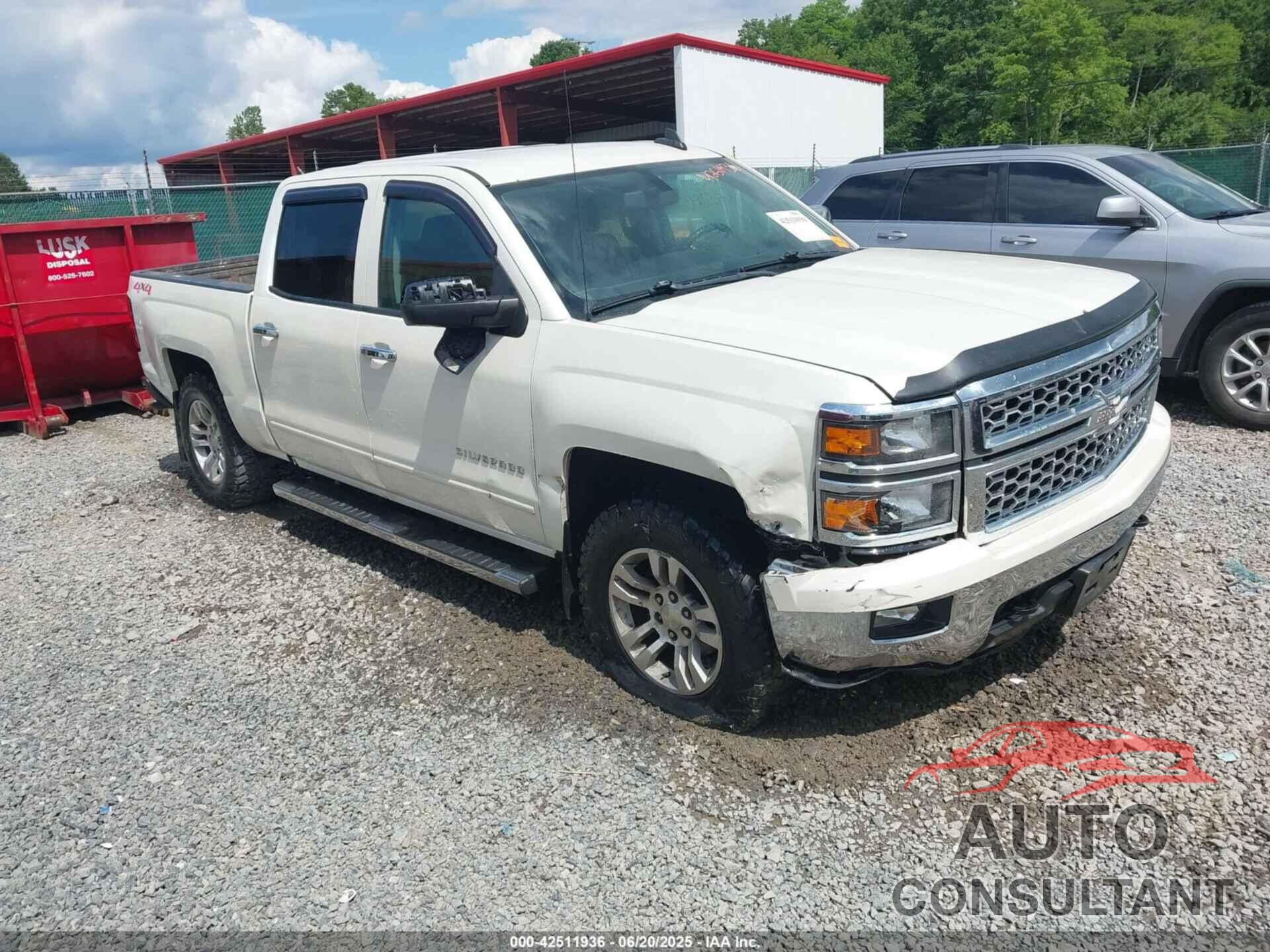 CHEVROLET SILVERADO 1500 2015 - 3GCUKREC4FG417564