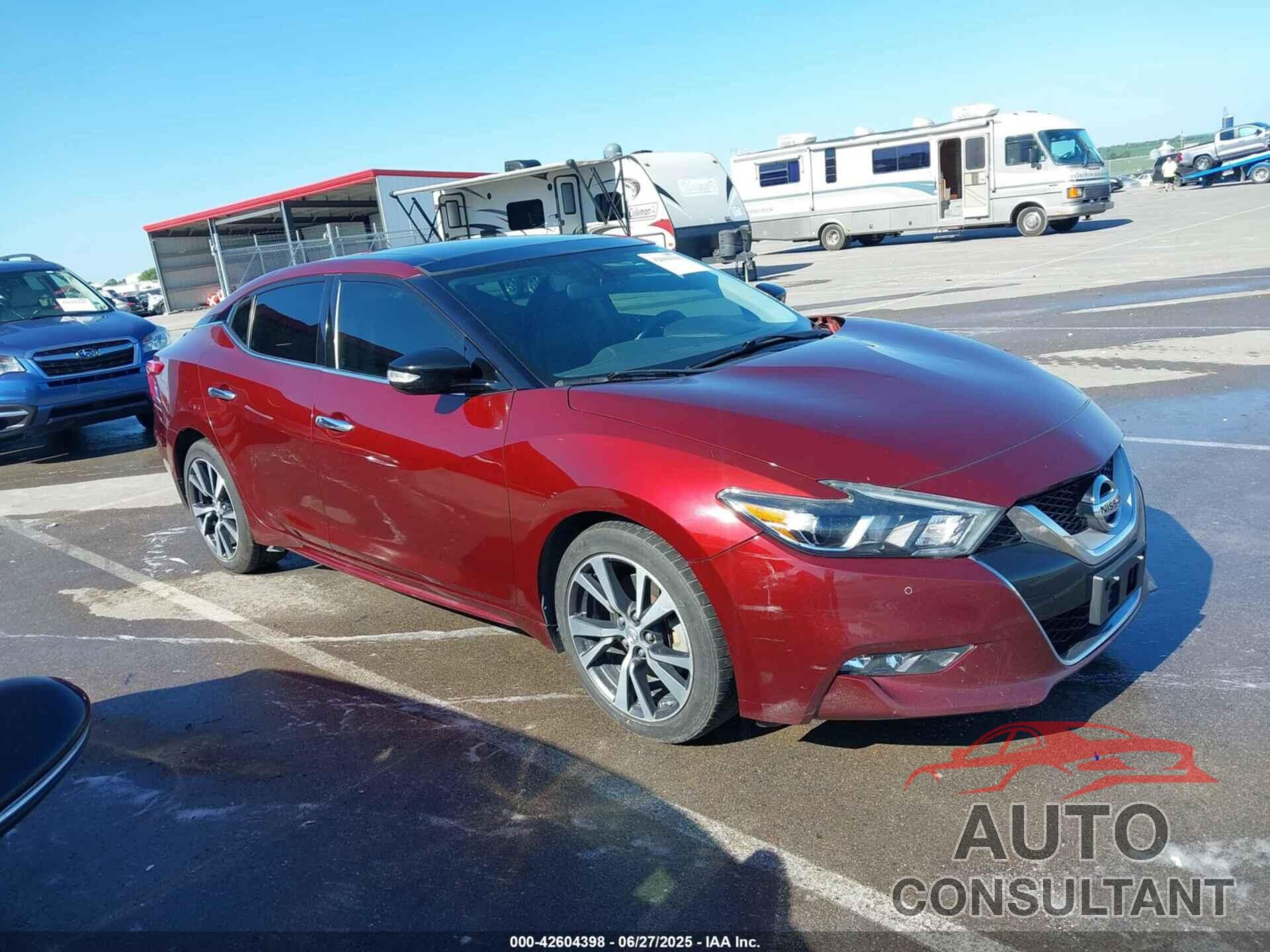 NISSAN MAXIMA 2016 - 1N4AA6AP6GC415774