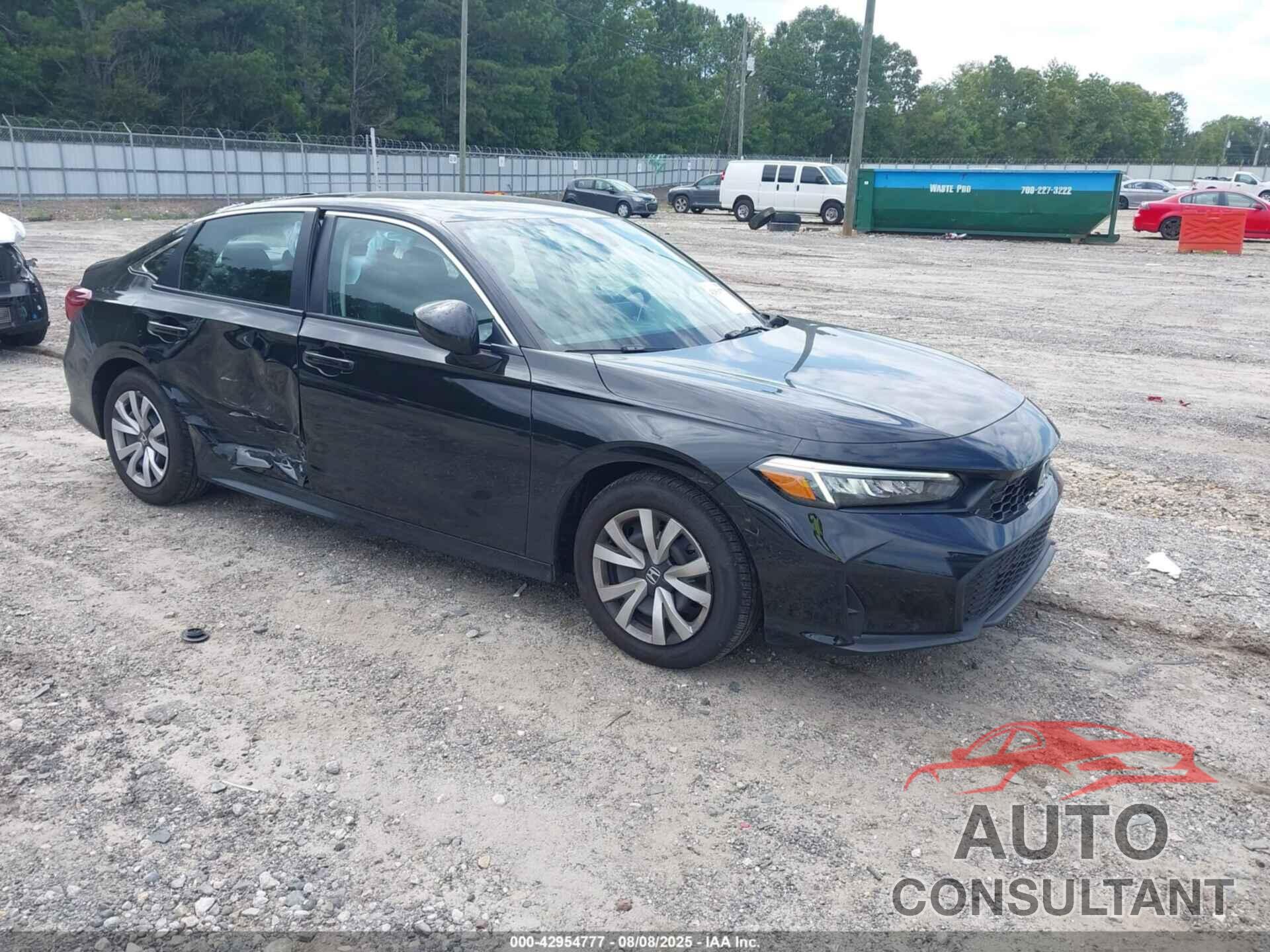 HONDA CIVIC 2025 - 2HGFE2F24SH518872