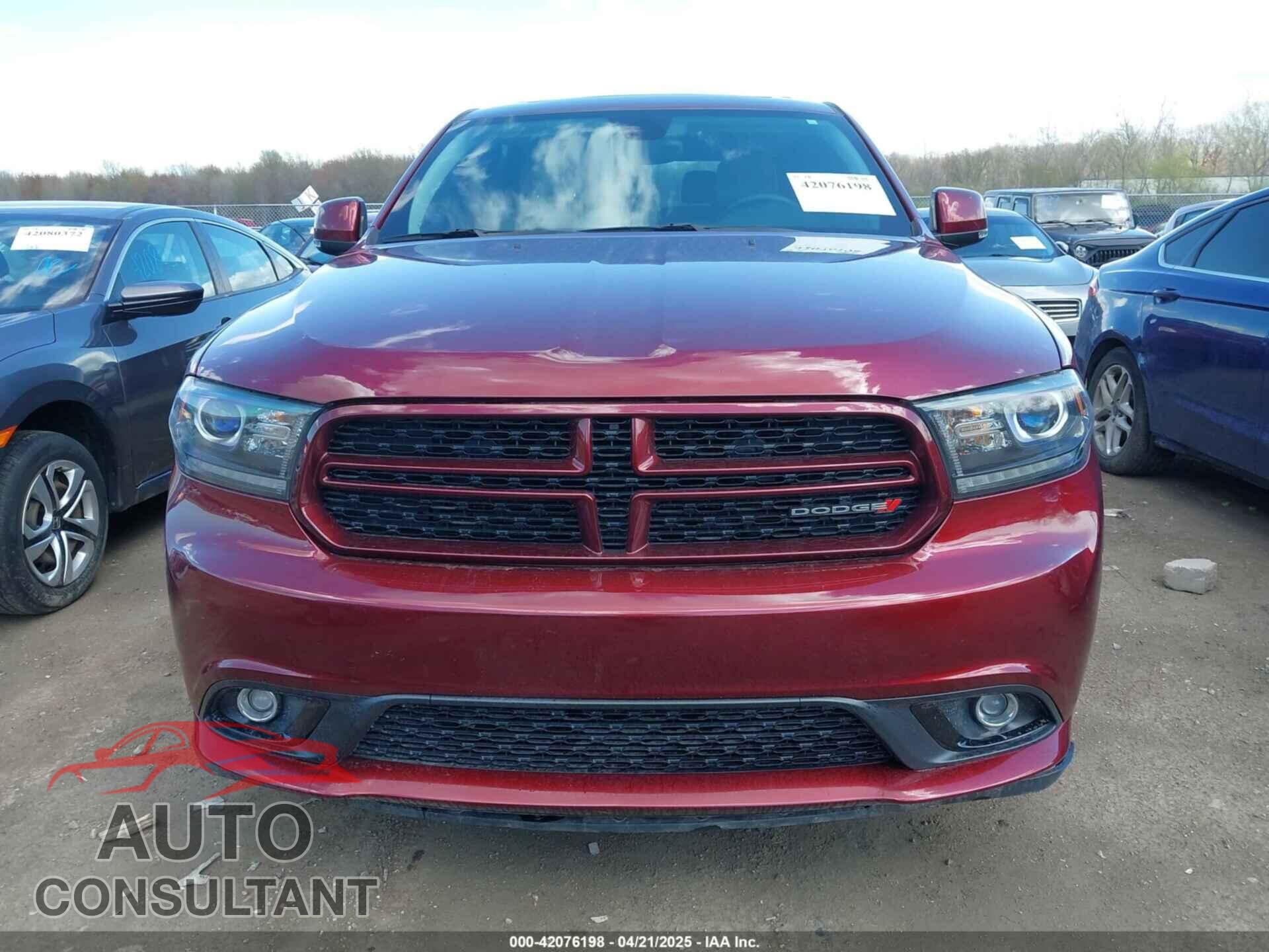 DODGE DURANGO 2017 - 1C4RDJDG9HC666874