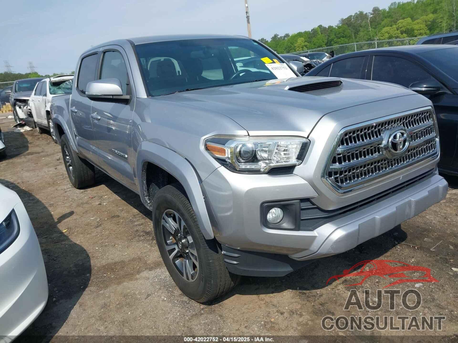 TOYOTA TACOMA 2017 - 5TFAZ5CN3HX042874