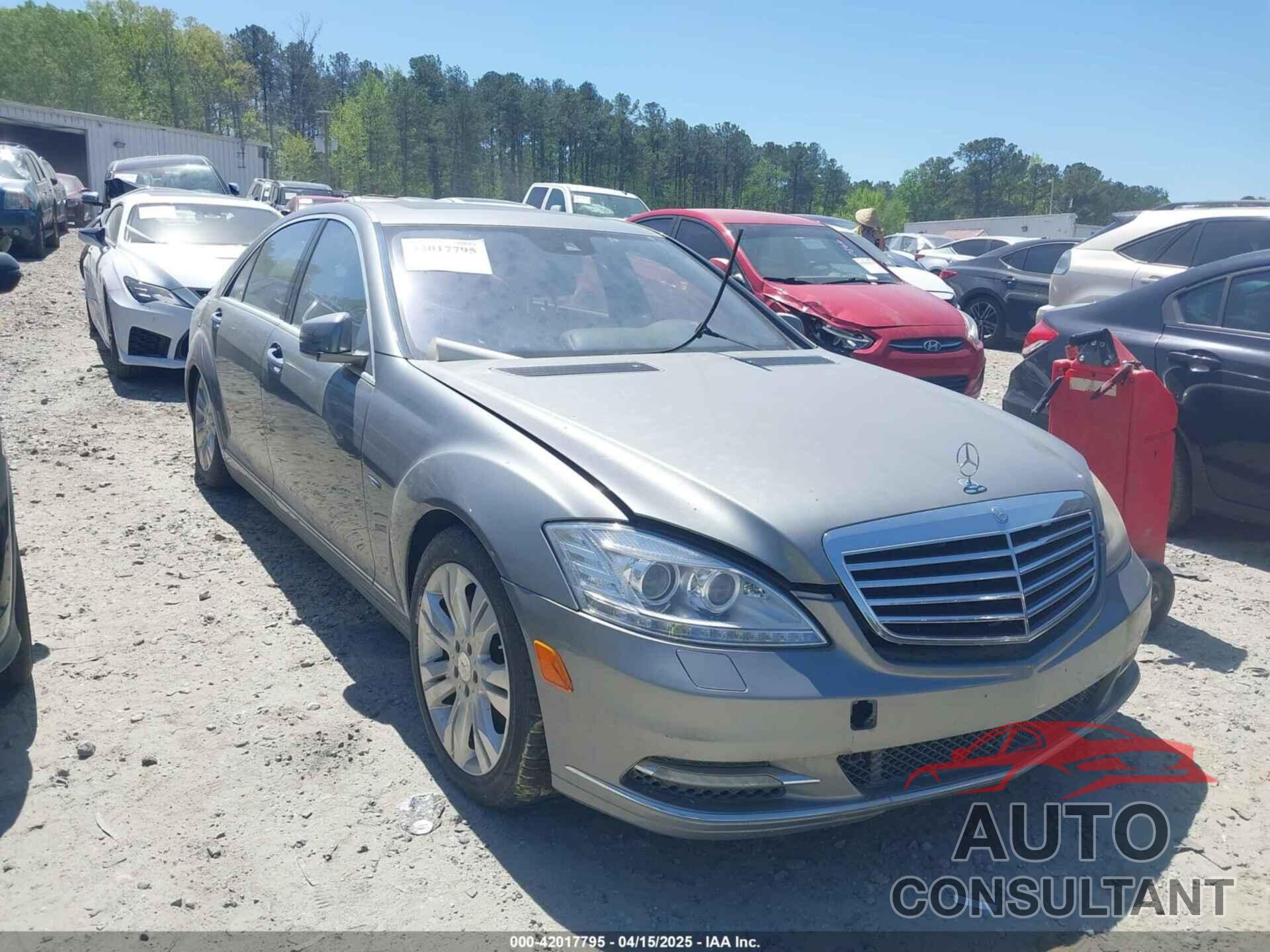 MERCEDES-BENZ S 400 HYBRID 2010 - WDDNG9FB9AA303374