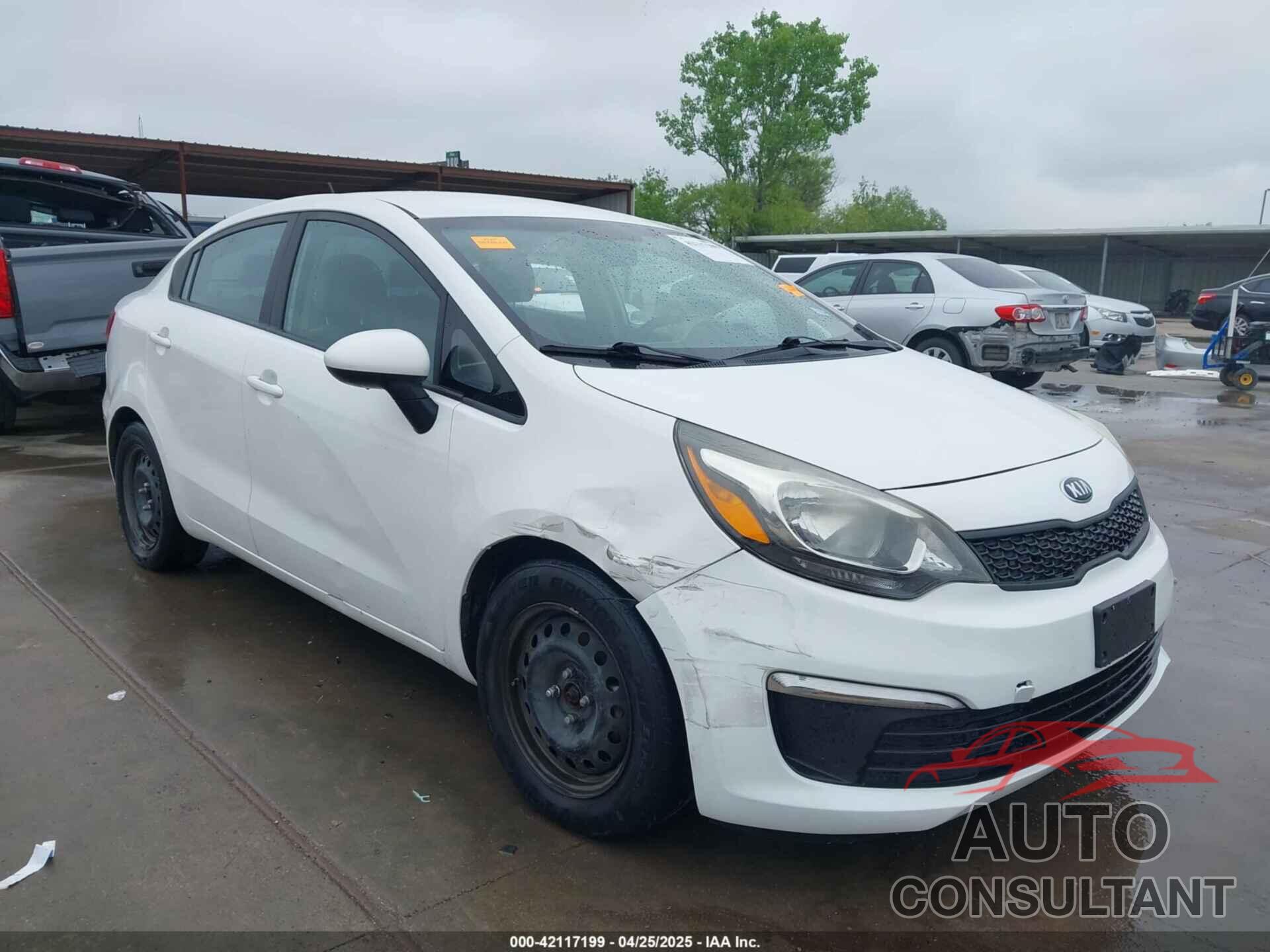 KIA RIO 2017 - KNADM4A37H6005689