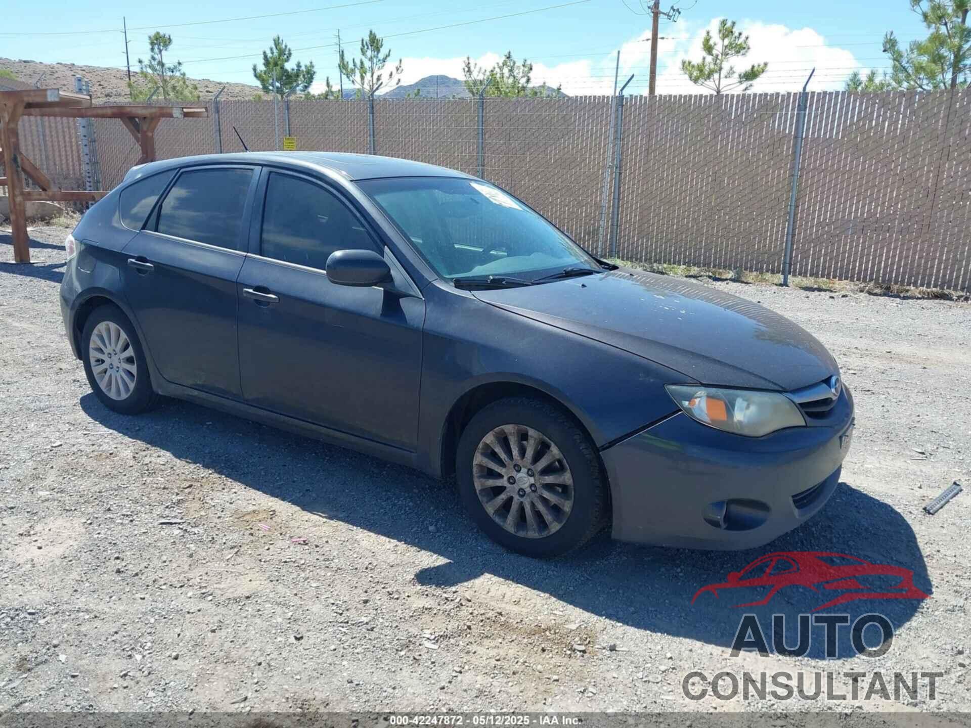 SUBARU IMPREZA 2011 - JF1GH6B61BG813035