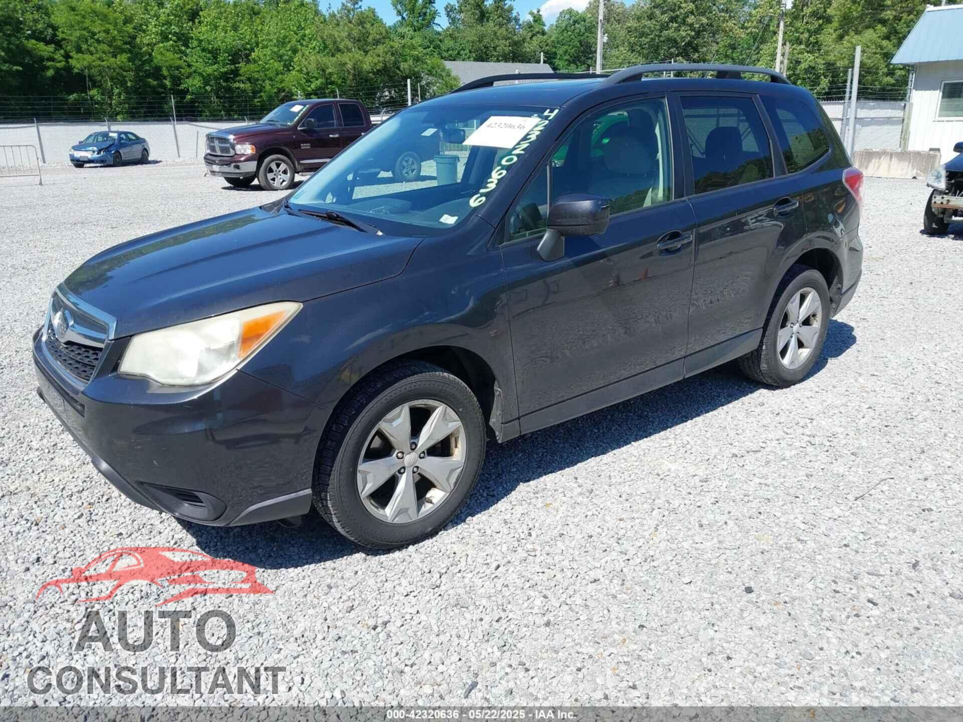 SUBARU FORESTER 2014 - JF2SJAEC4EH547409