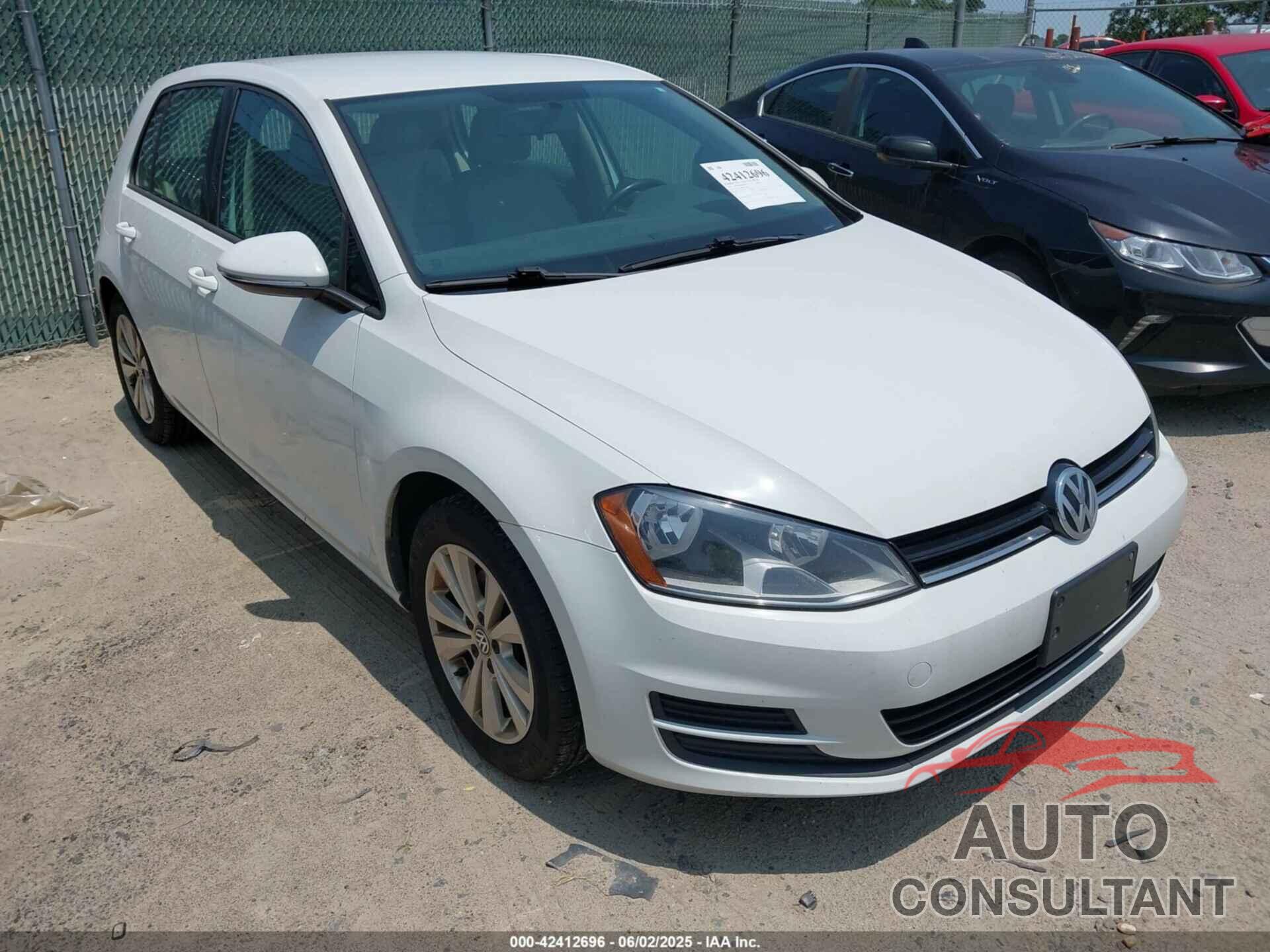 VOLKSWAGEN GOLF 2015 - 3VW2A7AU6FM097563