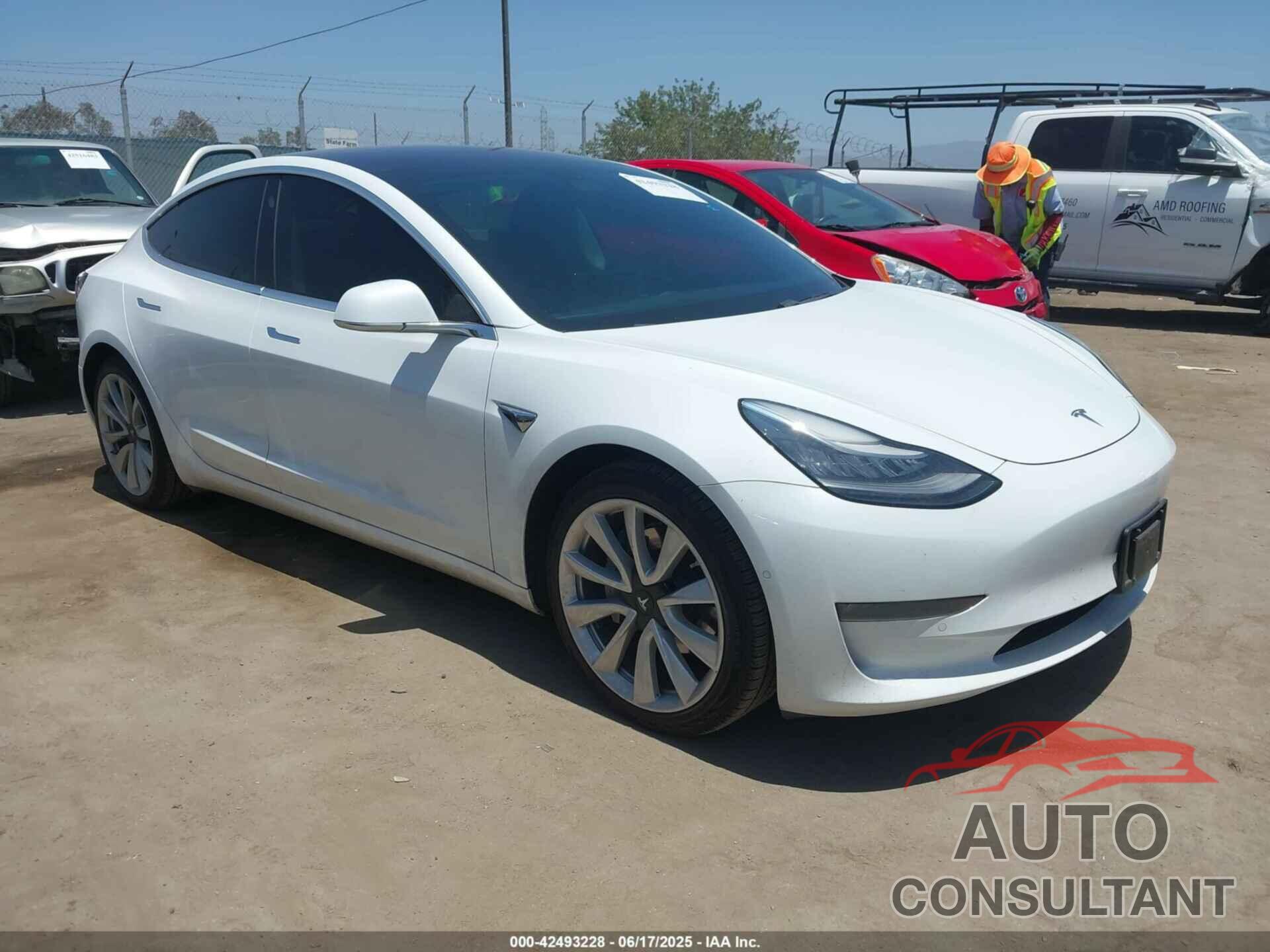 TESLA MODEL 3 2018 - 5YJ3E1EB8JF092444