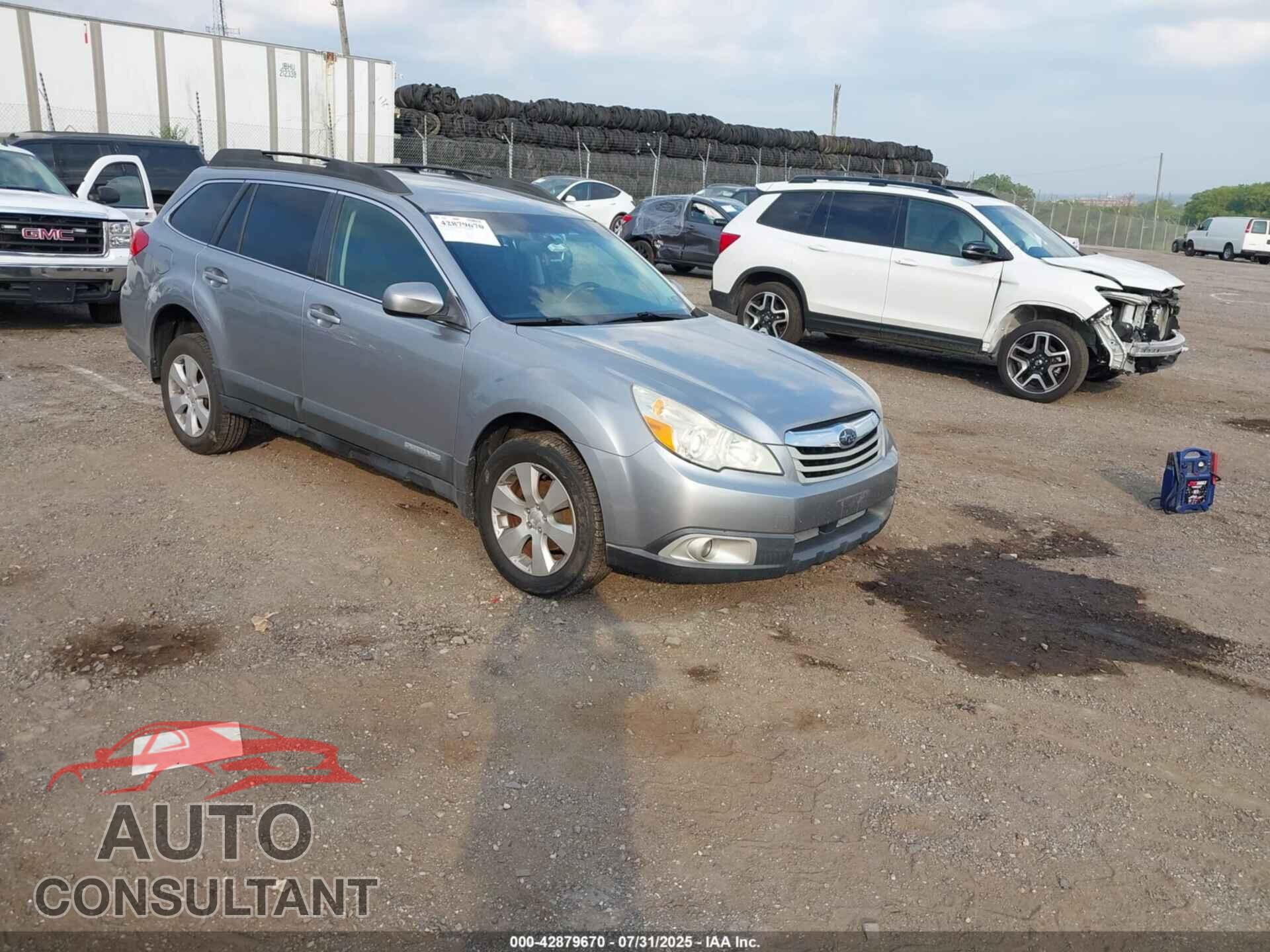 SUBARU OUTBACK 2011 - 4S4BRBBC2B3405596