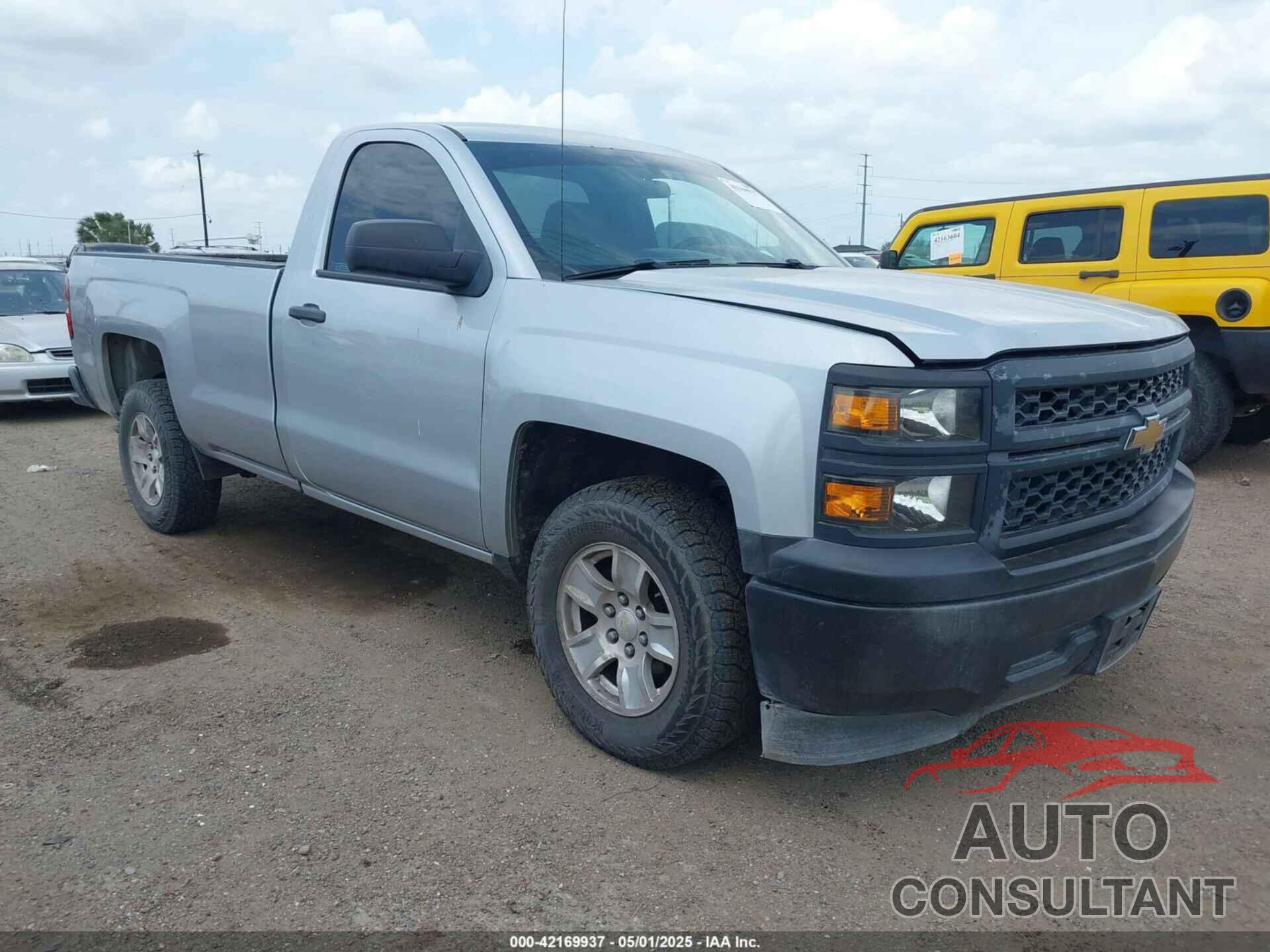 CHEVROLET SILVERADO 1500 2015 - 1GCNCPEH0FZ270211