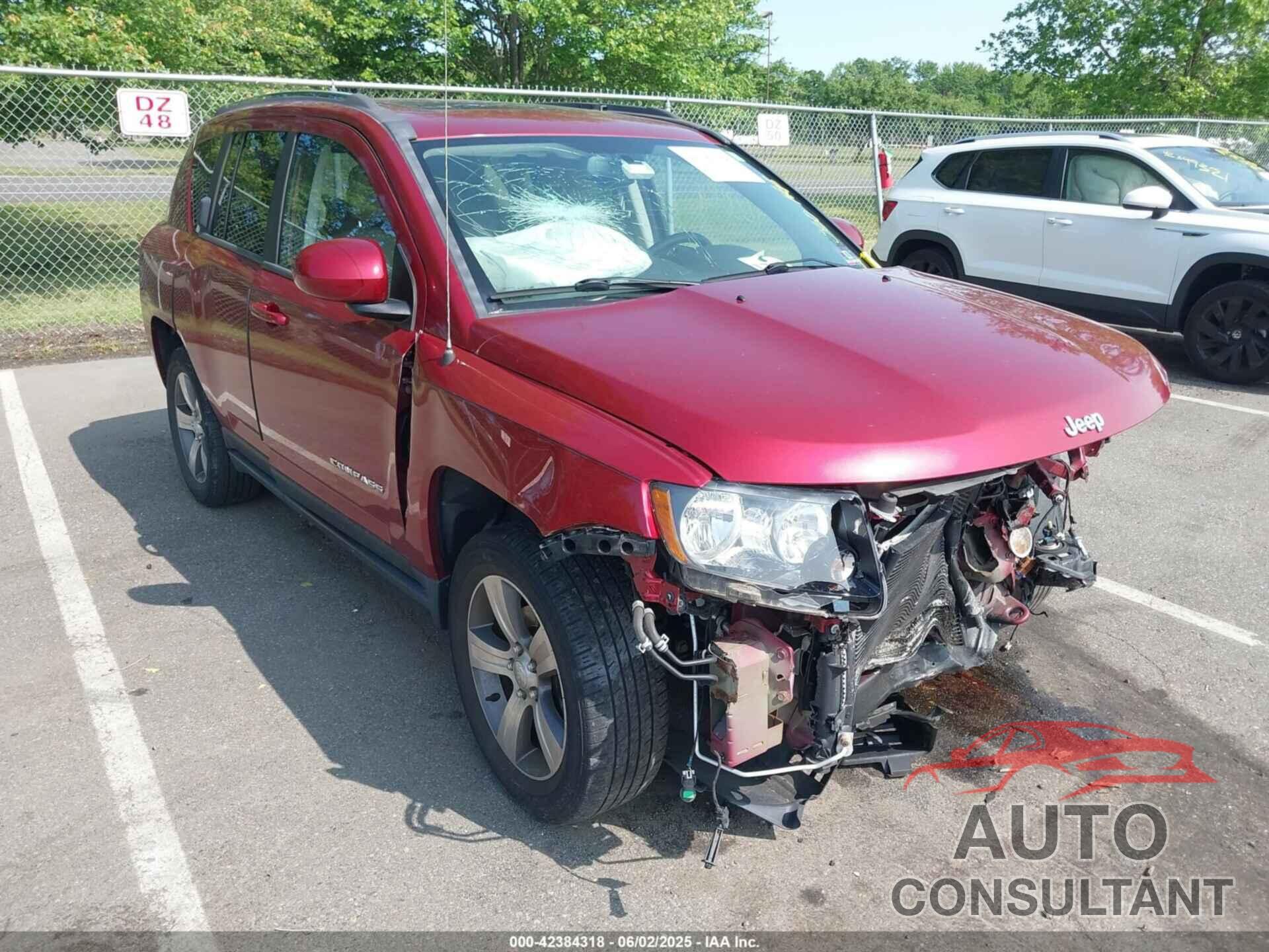 JEEP COMPASS 2017 - 1C4NJDEB6HD178195