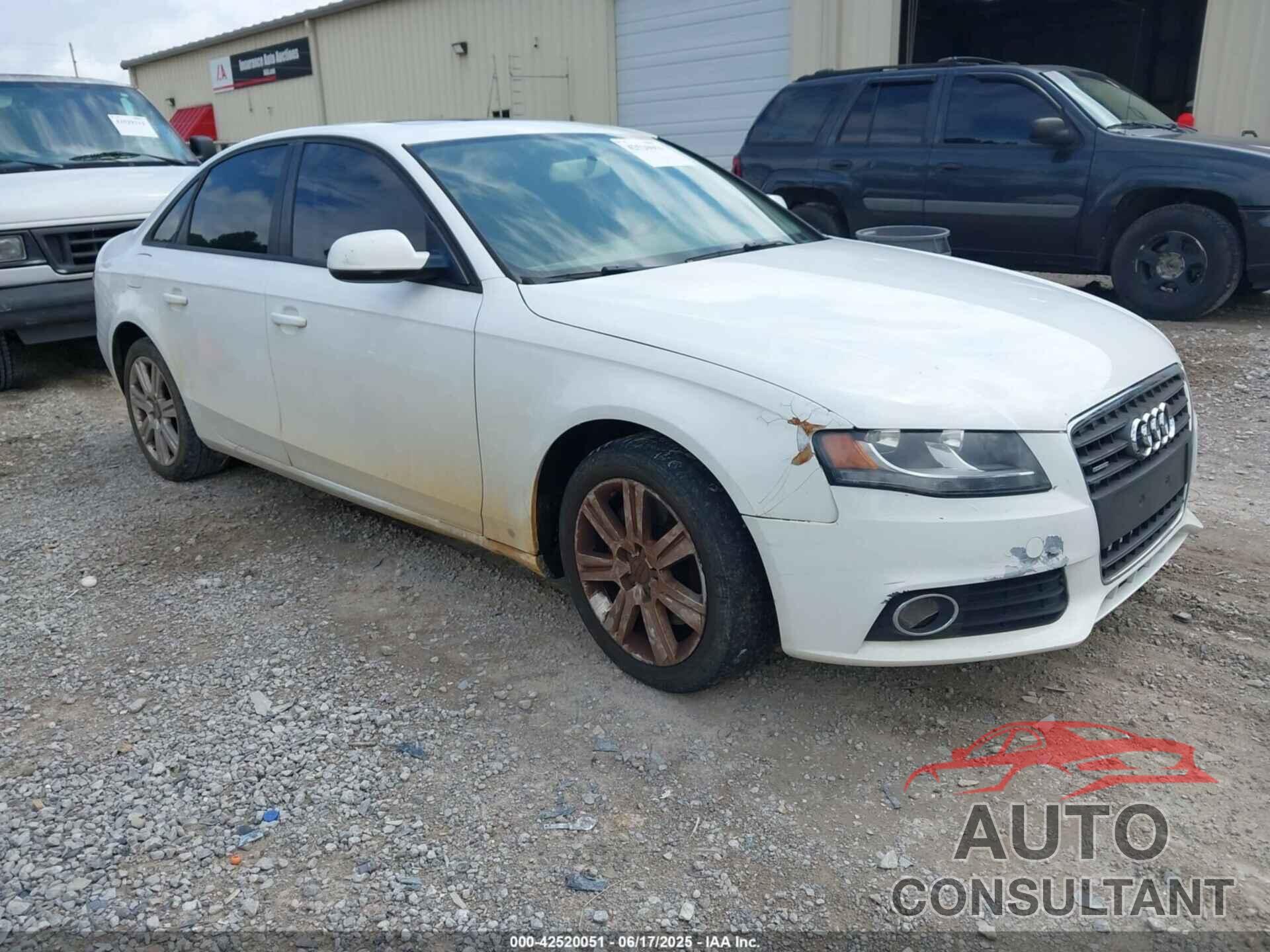 AUDI A4 2011 - WAUAFAFL5BN037896