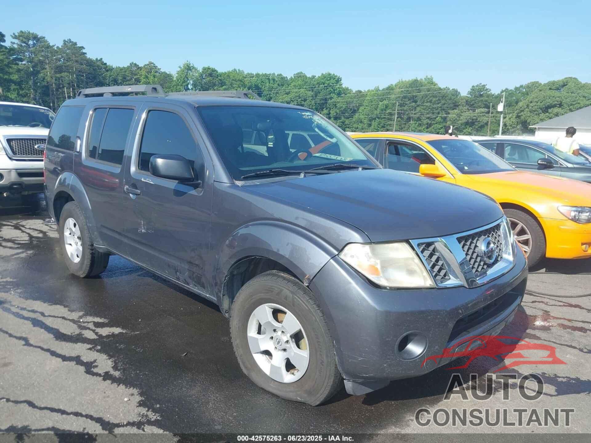 NISSAN PATHFINDER 2012 - 5N1AR1NN4CC622068