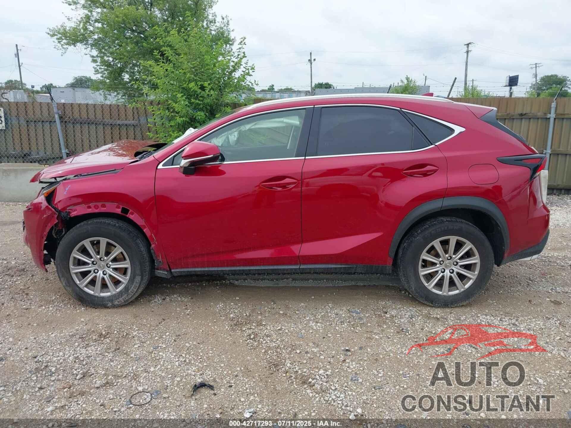 LEXUS NX 200T 2016 - JTJBARBZXG2092655