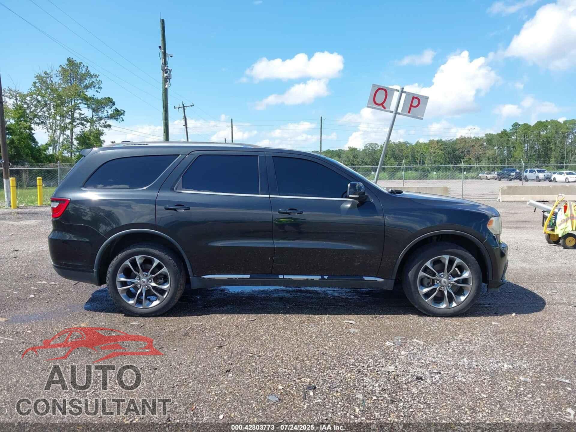 DODGE DURANGO 2014 - 1C4RDJEG5EC598485