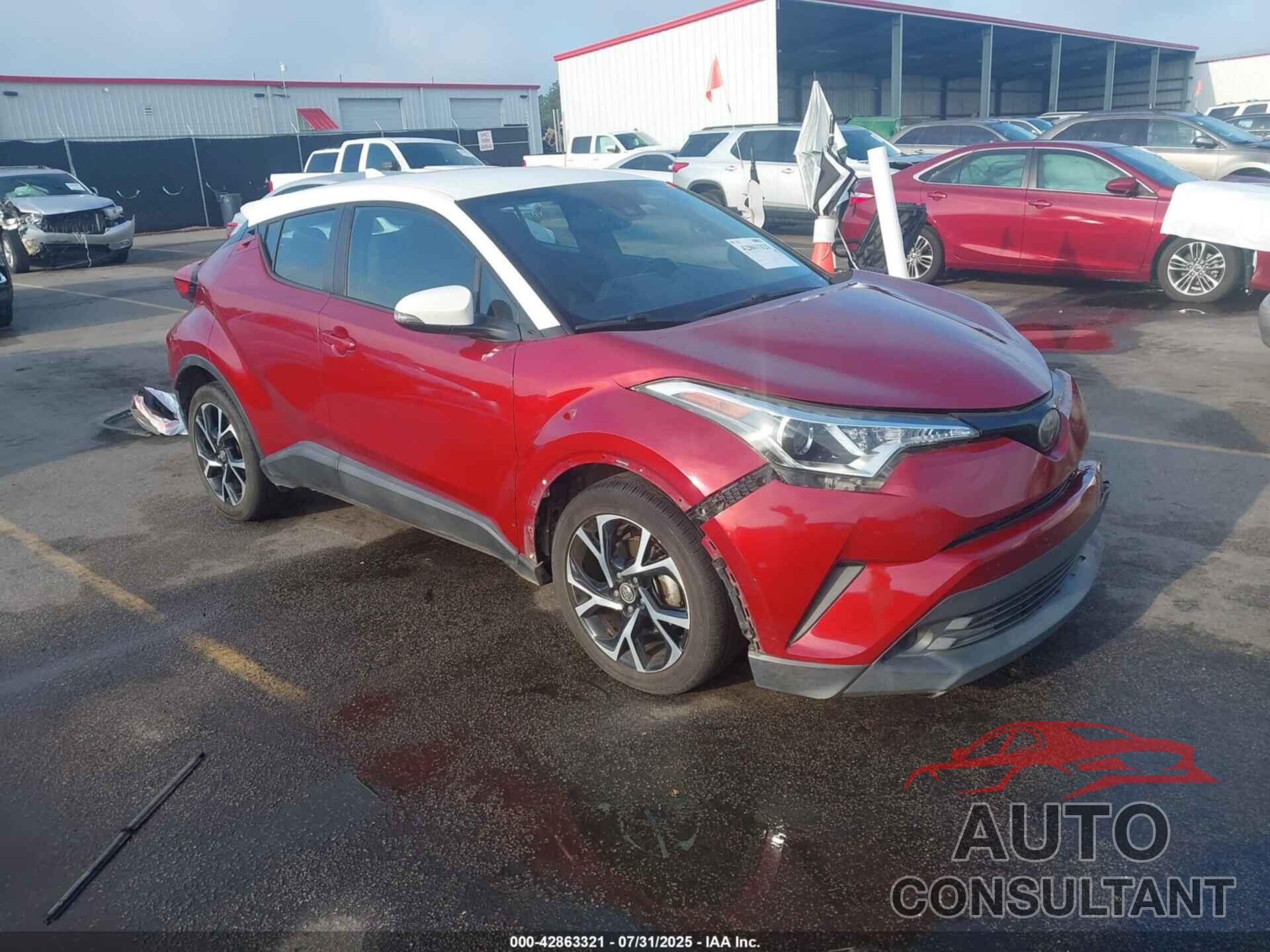TOYOTA C-HR 2018 - NMTKHMBX1JR043746