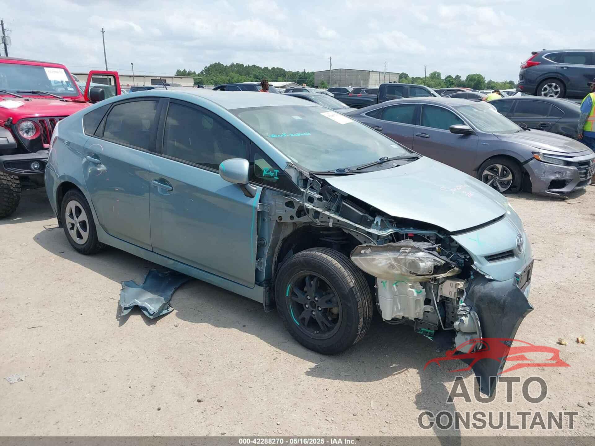 TOYOTA PRIUS 2013 - JTDKN3DU6D1675683