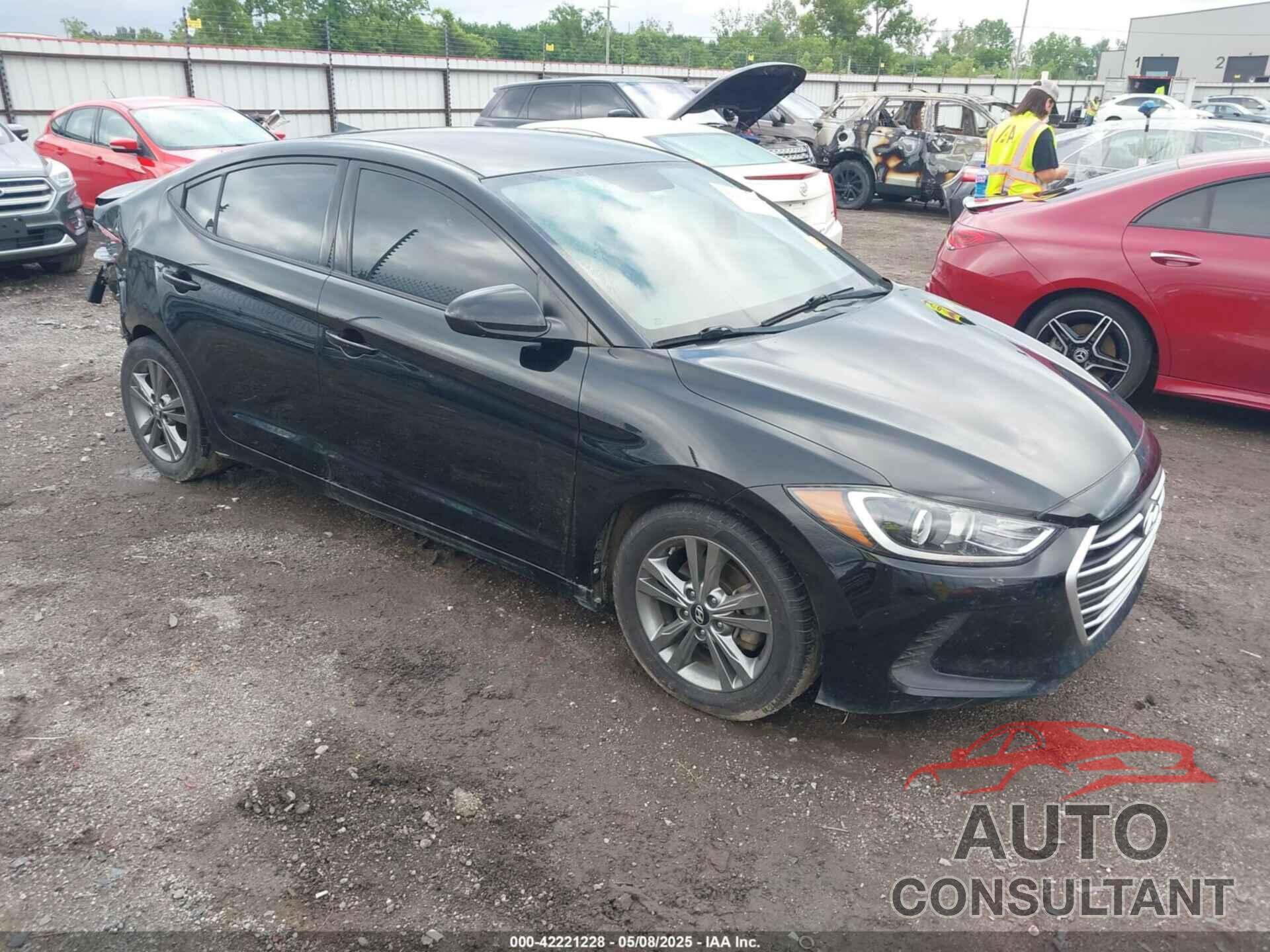 HYUNDAI ELANTRA 2018 - 5NPD84LF3JH226345