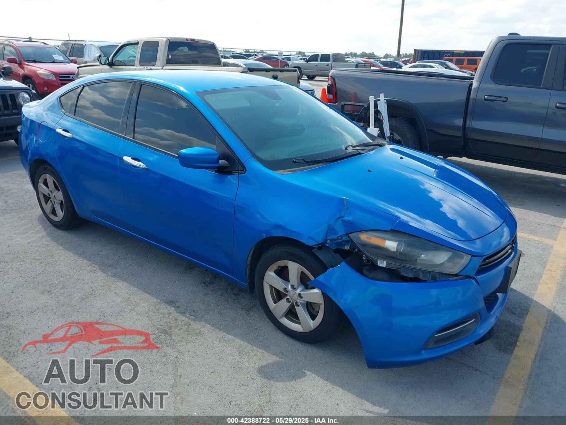 DODGE DART 2015 - 1C3CDFBB5FD352113