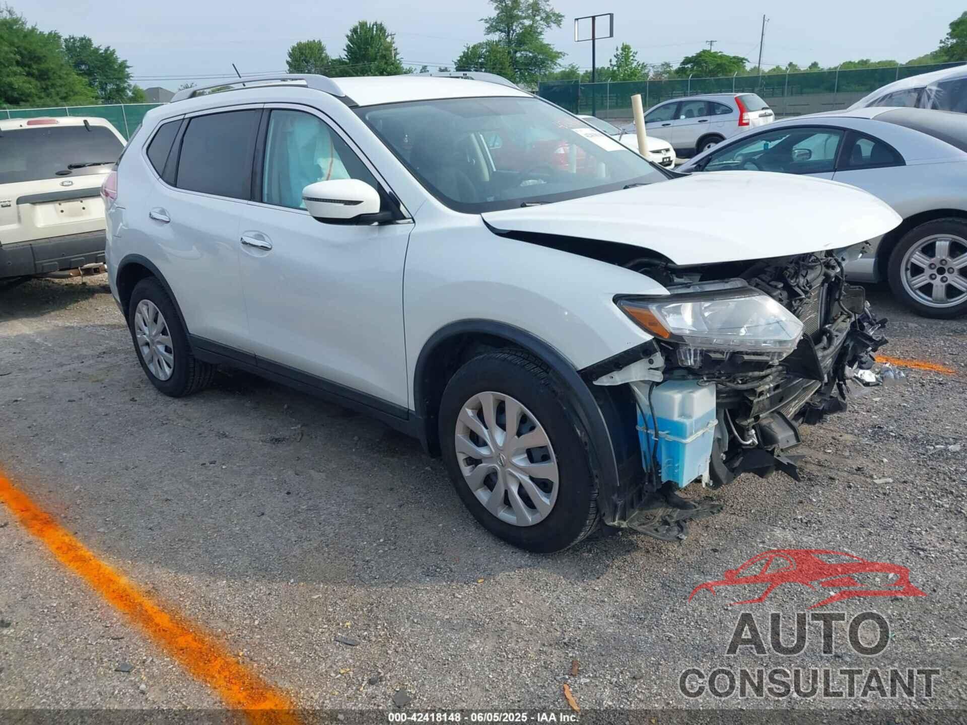 NISSAN ROGUE 2016 - KNMAT2MT2GP645455