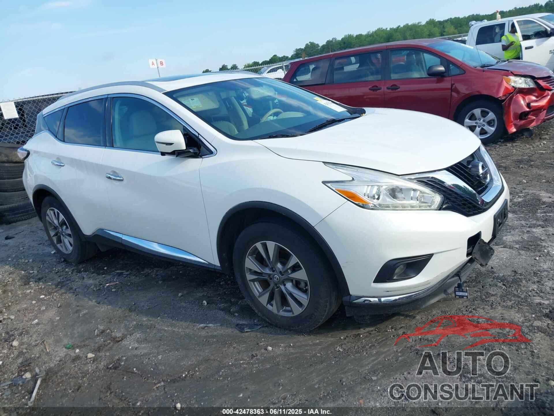 NISSAN MURANO 2016 - 5N1AZ2MG2GN101031