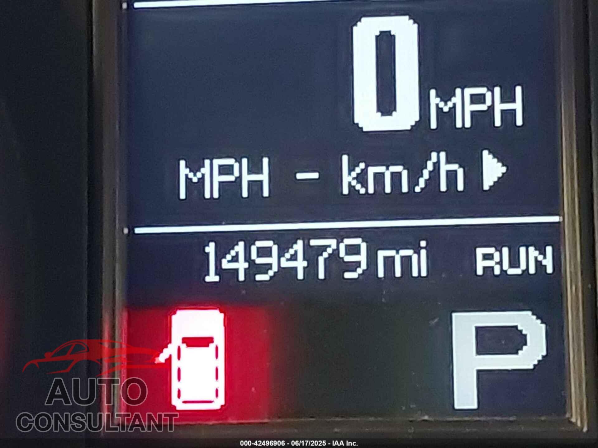 DODGE DURANGO 2012 - 1C4RDHDG5CC257692