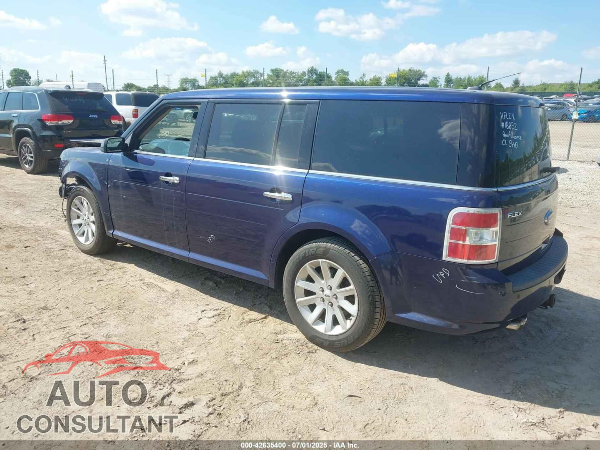 FORD FLEX 2011 - 2FMGK5CC4BBD24917