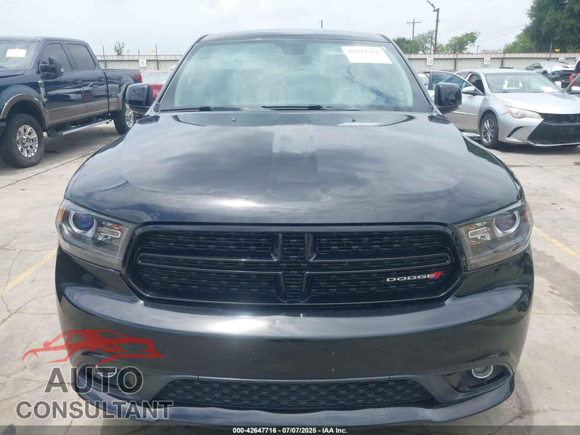 DODGE DURANGO 2017 - 1C4RDHDG9HC838846