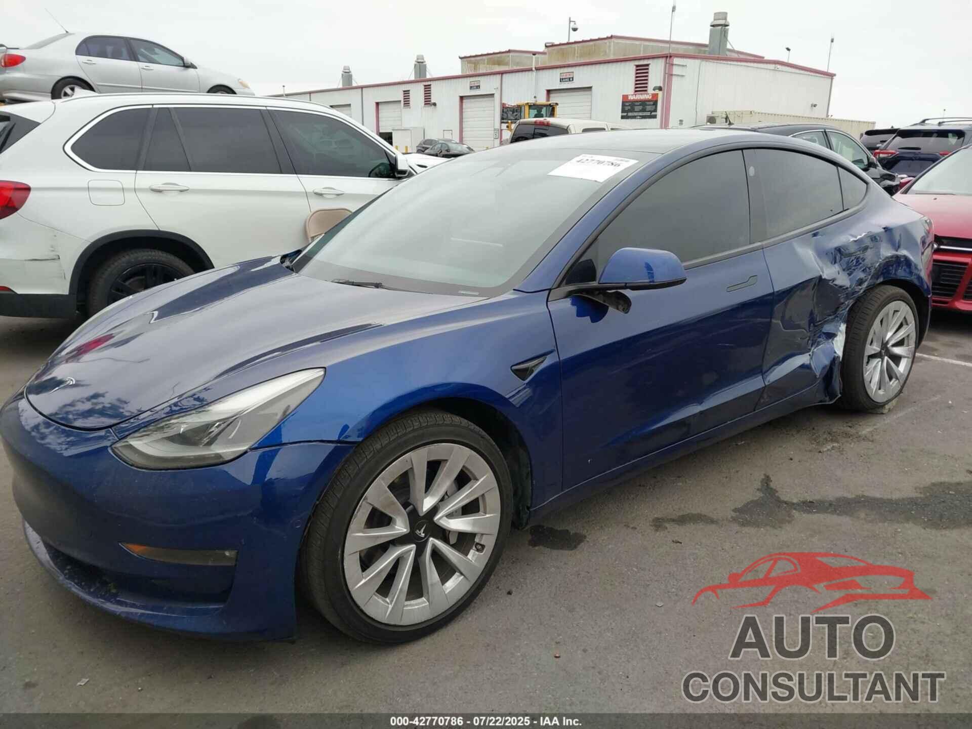 TESLA MODEL 3 2022 - 5YJ3E1EA6NF145476