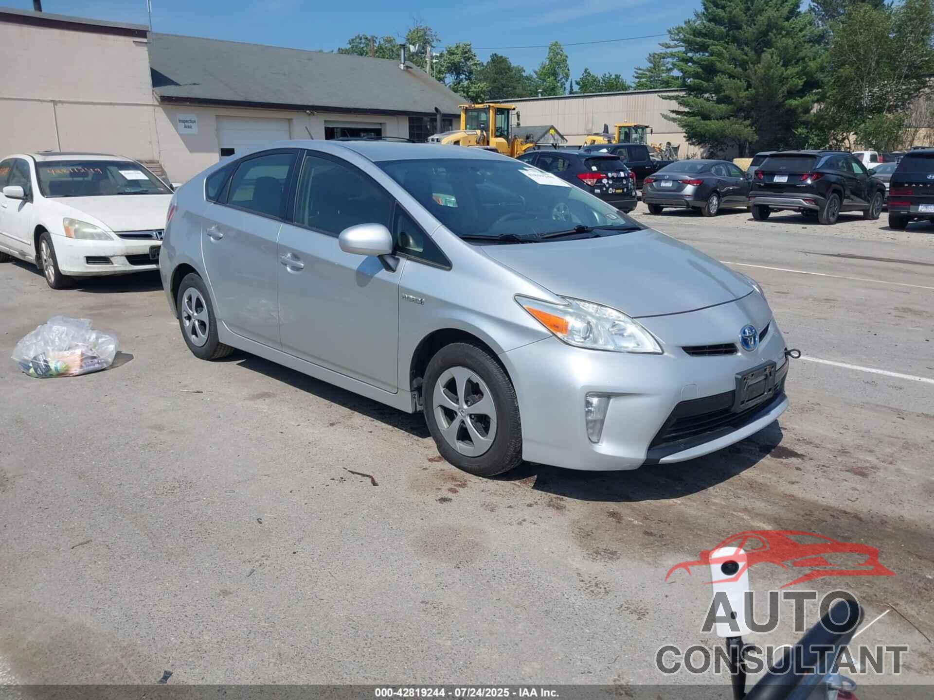 TOYOTA PRIUS 2012 - JTDKN3DU4C5444434