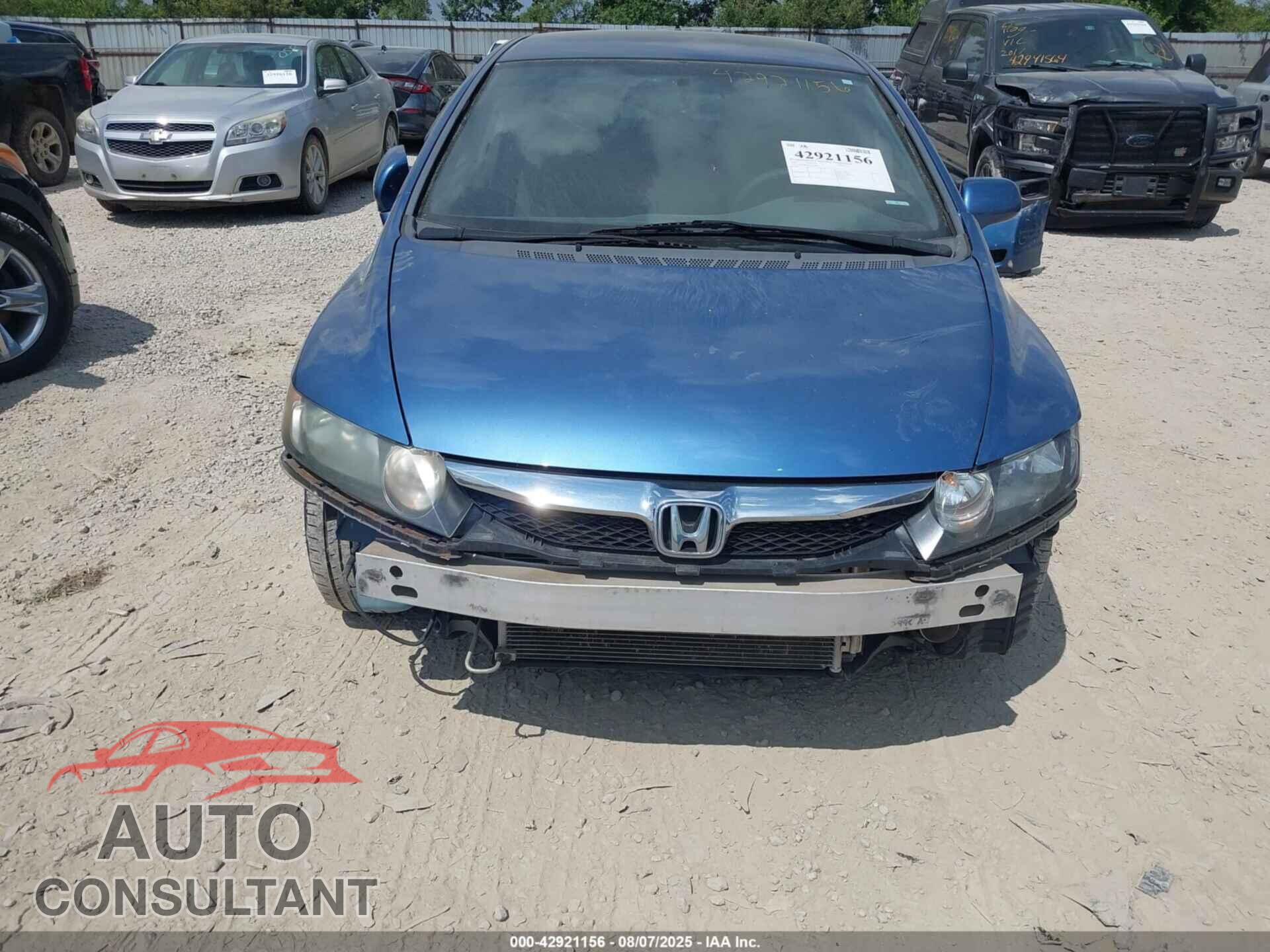 HONDA CIVIC 2010 - 19XFA1F5XAE034892