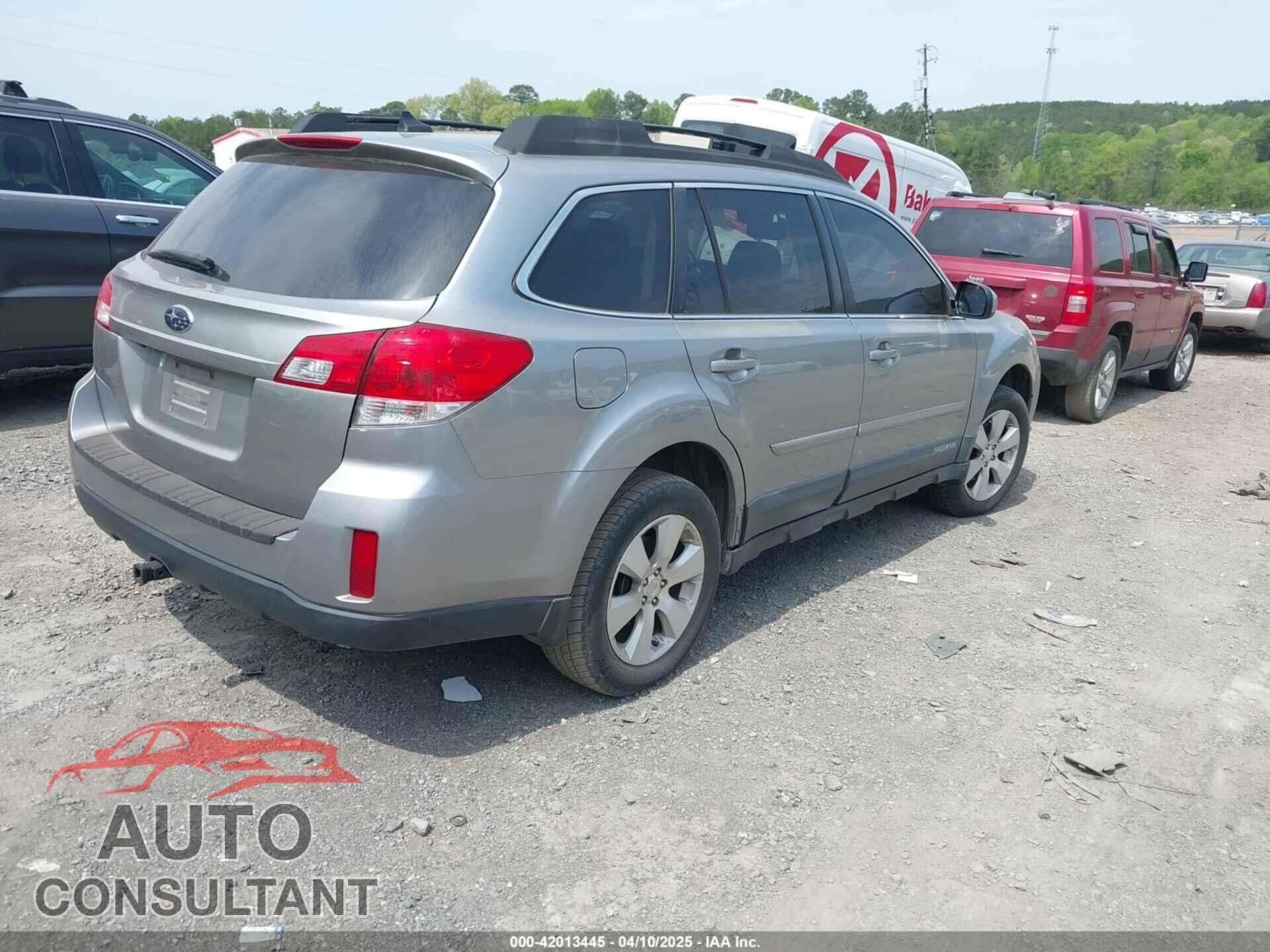 SUBARU OUTBACK 2011 - 4S4BRDKC8B2394055