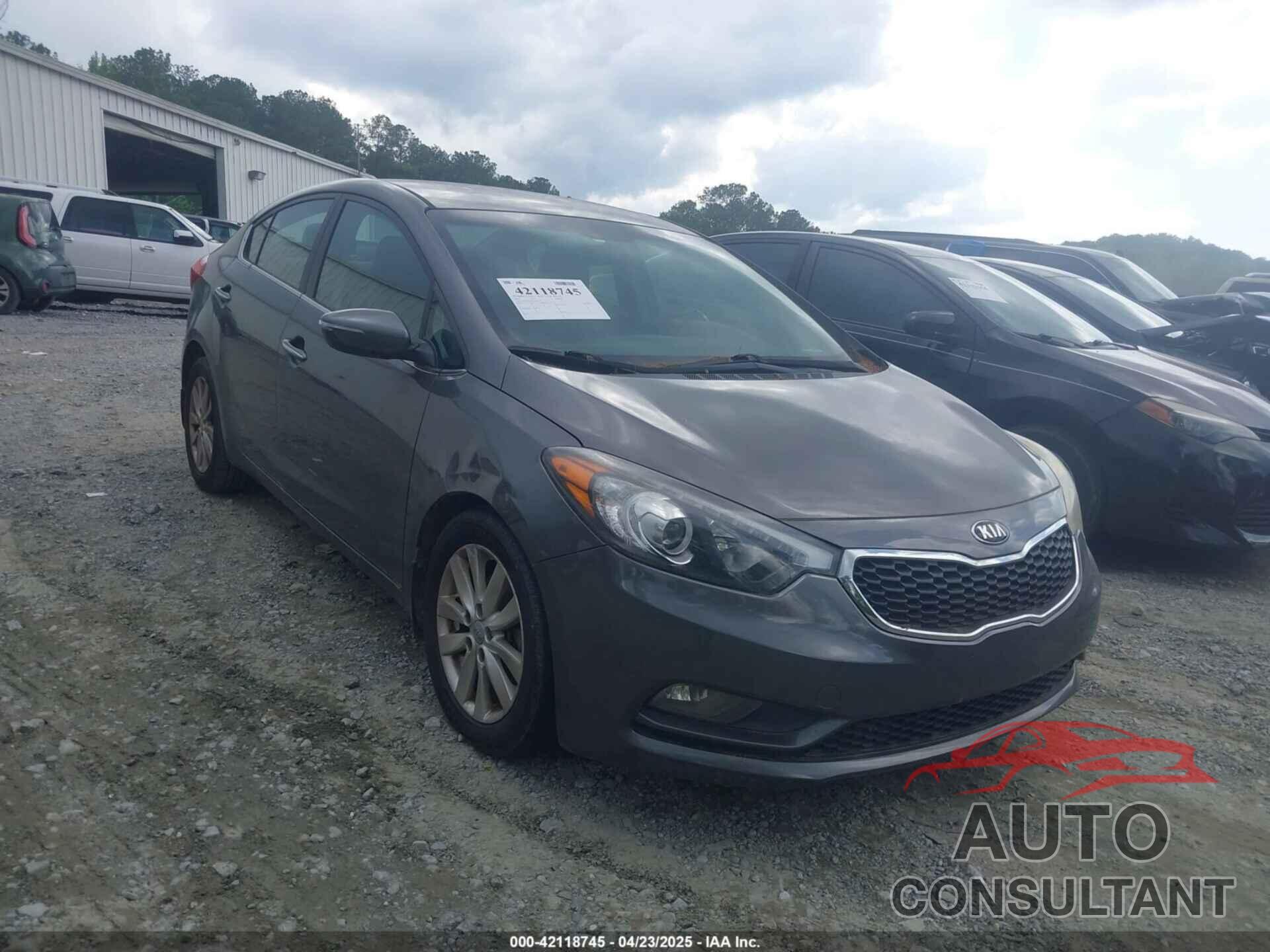KIA FORTE 2014 - KNAFX4A82E5086095